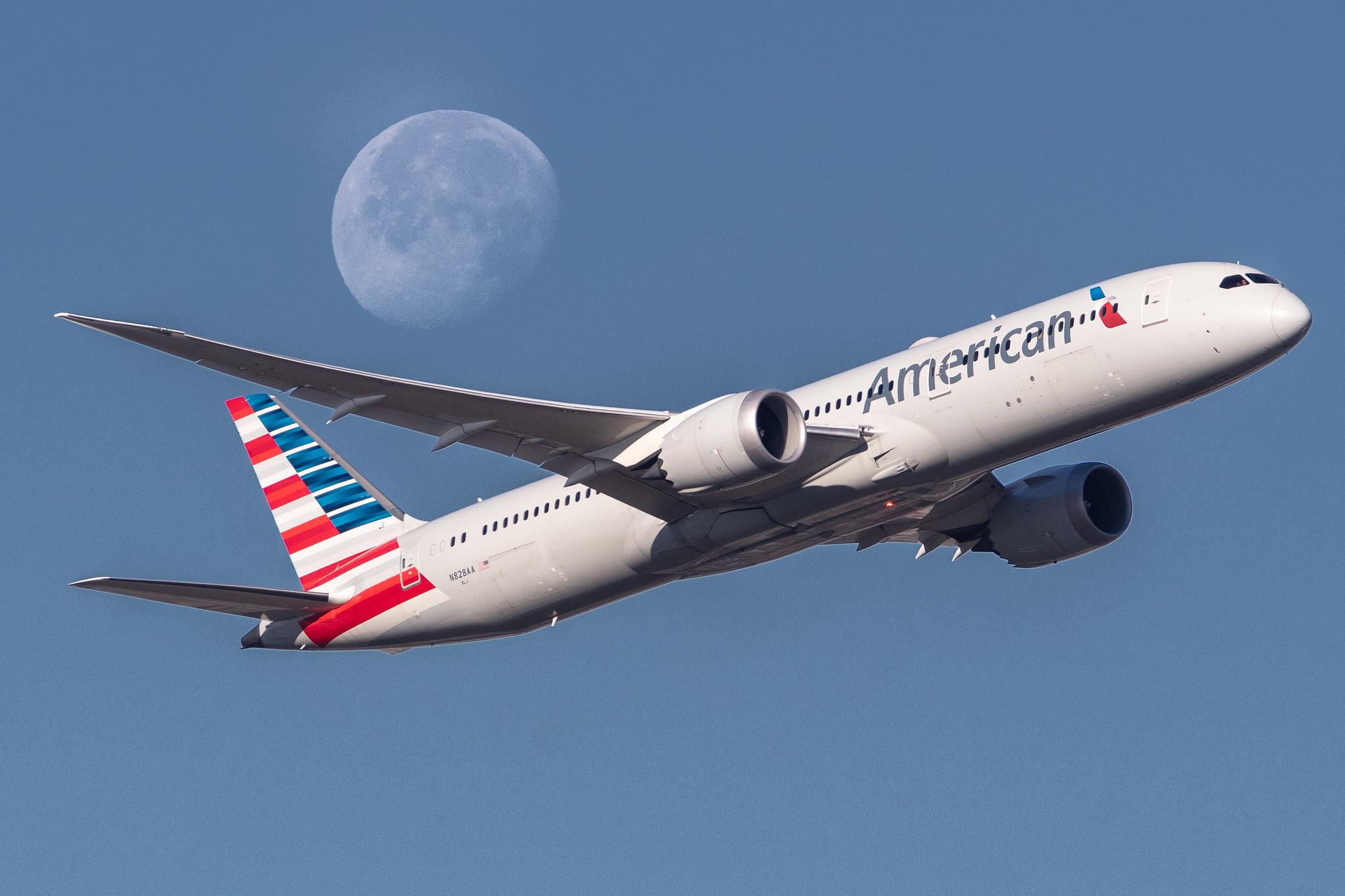 Frankfurt Airport: American Airlines (AA / AAL) |  Boeing 787-9 Dreamliner B789 | N828AA | MSN 40648