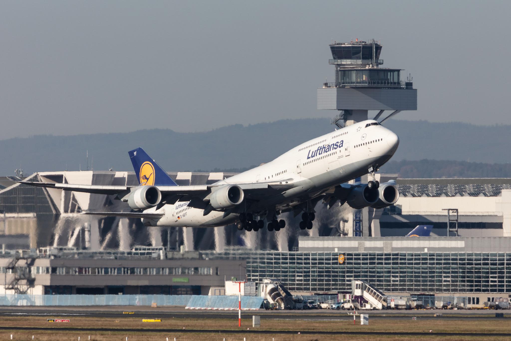 Frankfurt Airport: Lufthansa (LH / DLH) |  Boeing 747-830 B748 | D-ABYF | MSN 37830