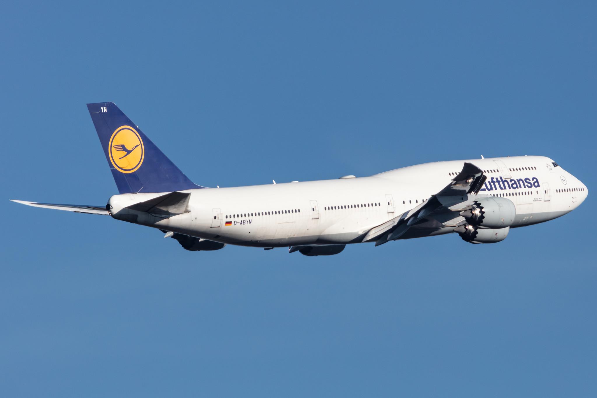 Frankfurt Airport: Lufthansa (LH / DLH) |  Boeing 747-830 B748 | D-ABYN | MSN 37838