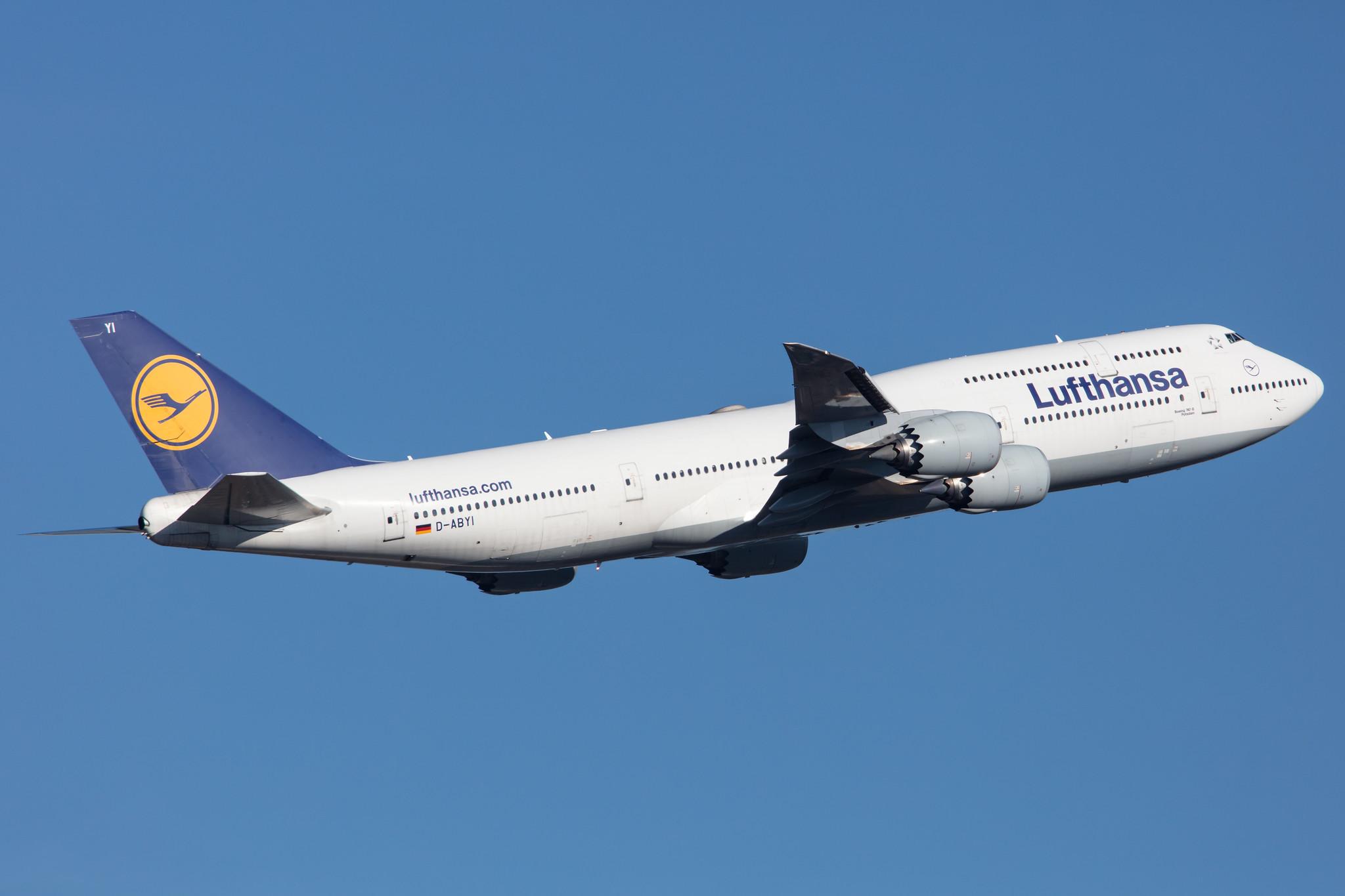 Frankfurt Airport: Lufthansa (LH / DLH) |  Boeing 747-830 B748 | D-ABYI | MSN 37833