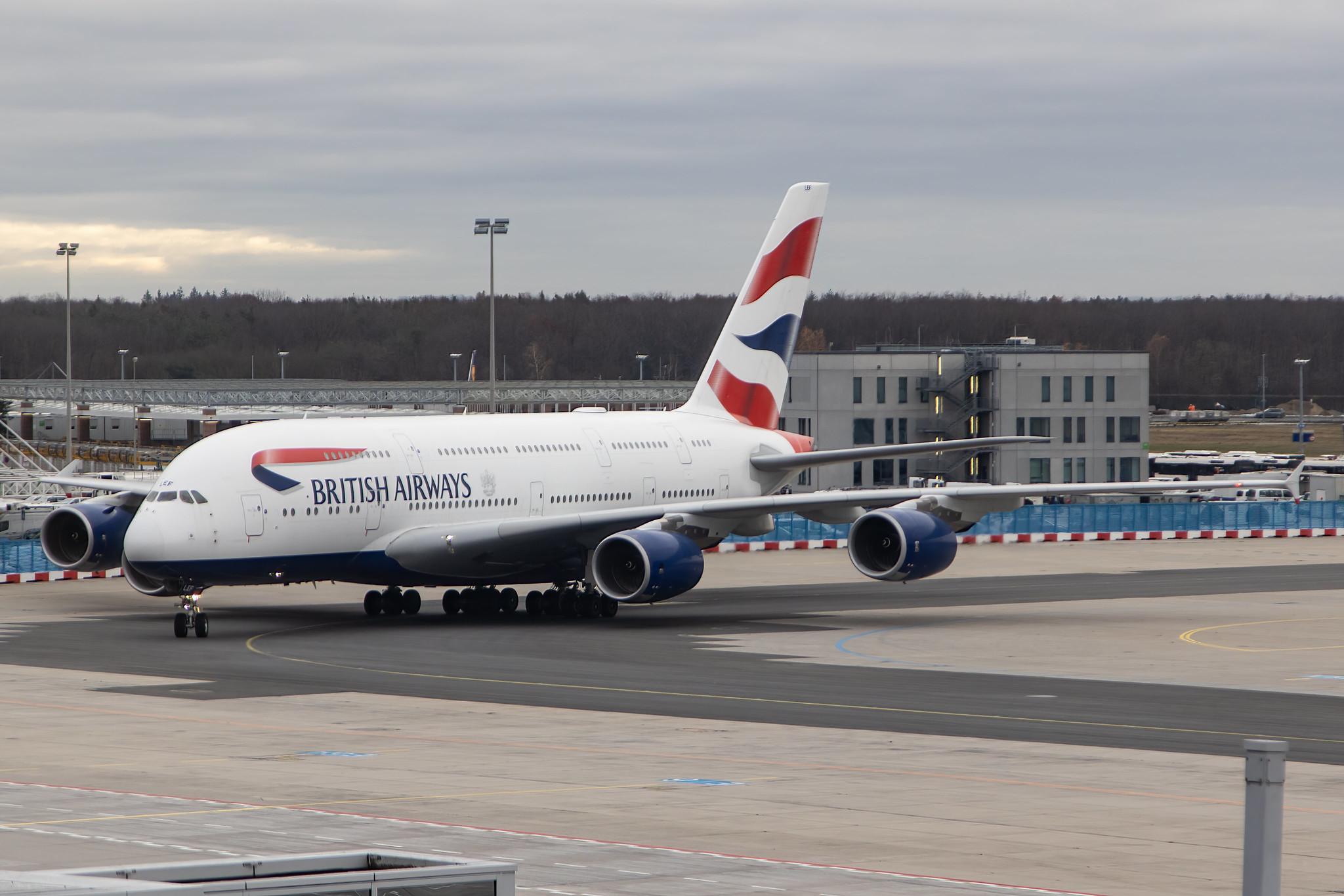 Frankfurt Airport: British Airways (BA / BAW) |  Airbus A380-841 A388 | G-XLEF | MSN 151