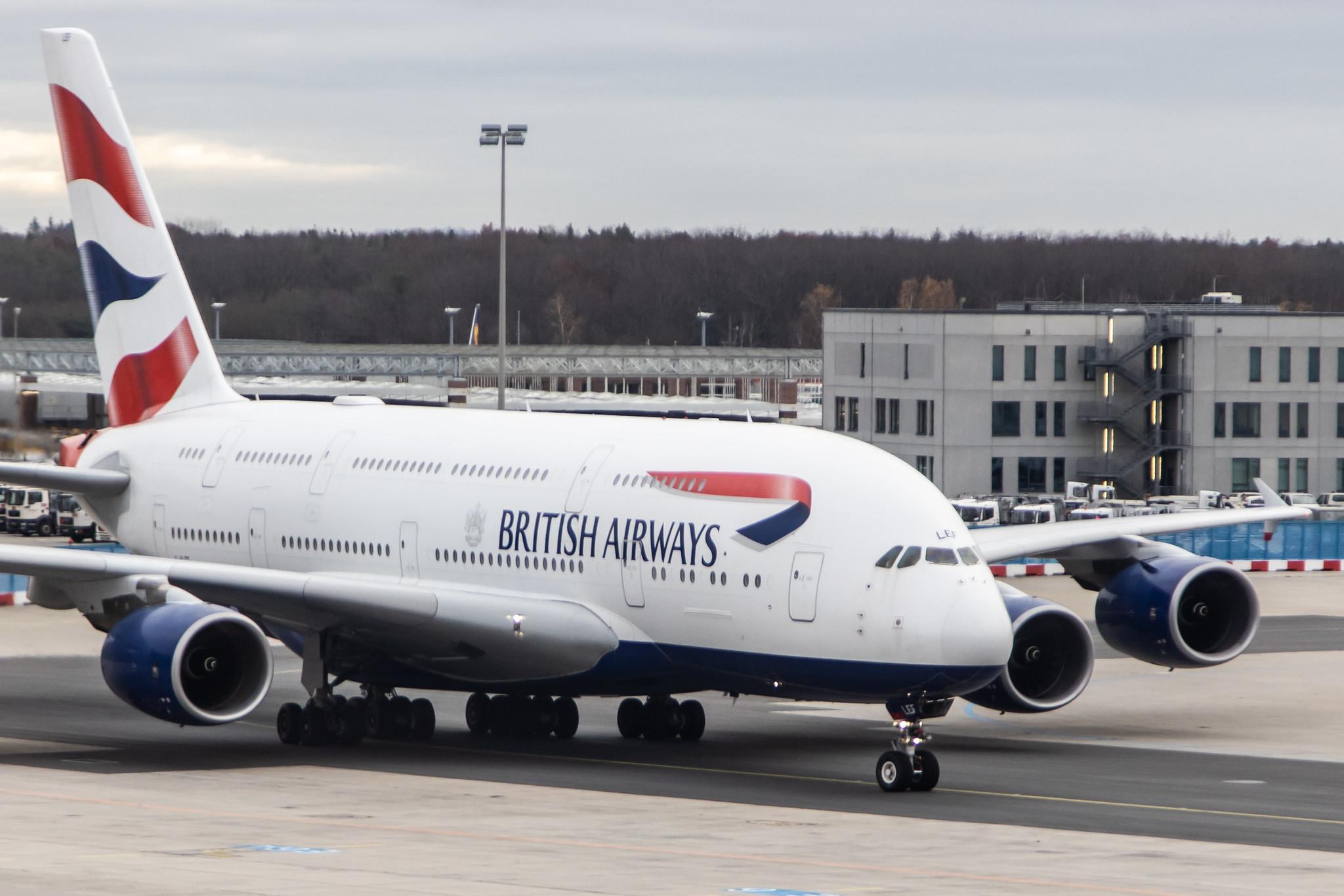 Frankfurt Airport: British Airways (BA / BAW) |  Airbus A380-841 A388 | G-XLEF | MSN 151