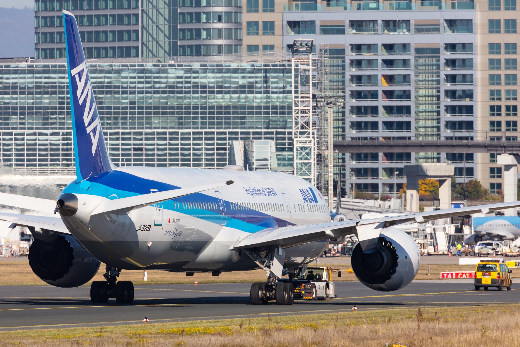 Frankfurt Airport: All Nippon Airways (NH / ANA) | Operator: Air Japan |  Boeing 787-9 Dreamliner B789 | JA928A | MSN 61529