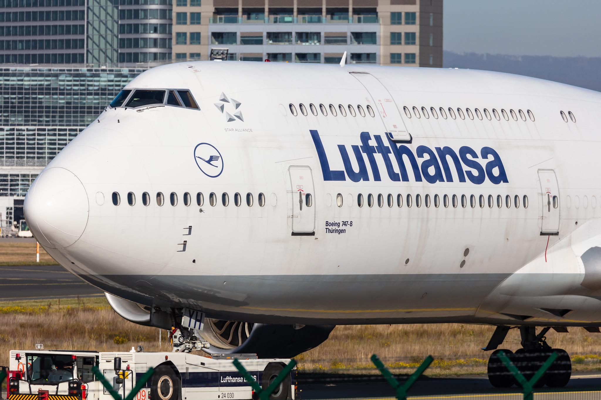 Frankfurt Airport: Lufthansa (LH / DLH) |  Boeing 747-830 B748 | D-ABYH | MSN 37832