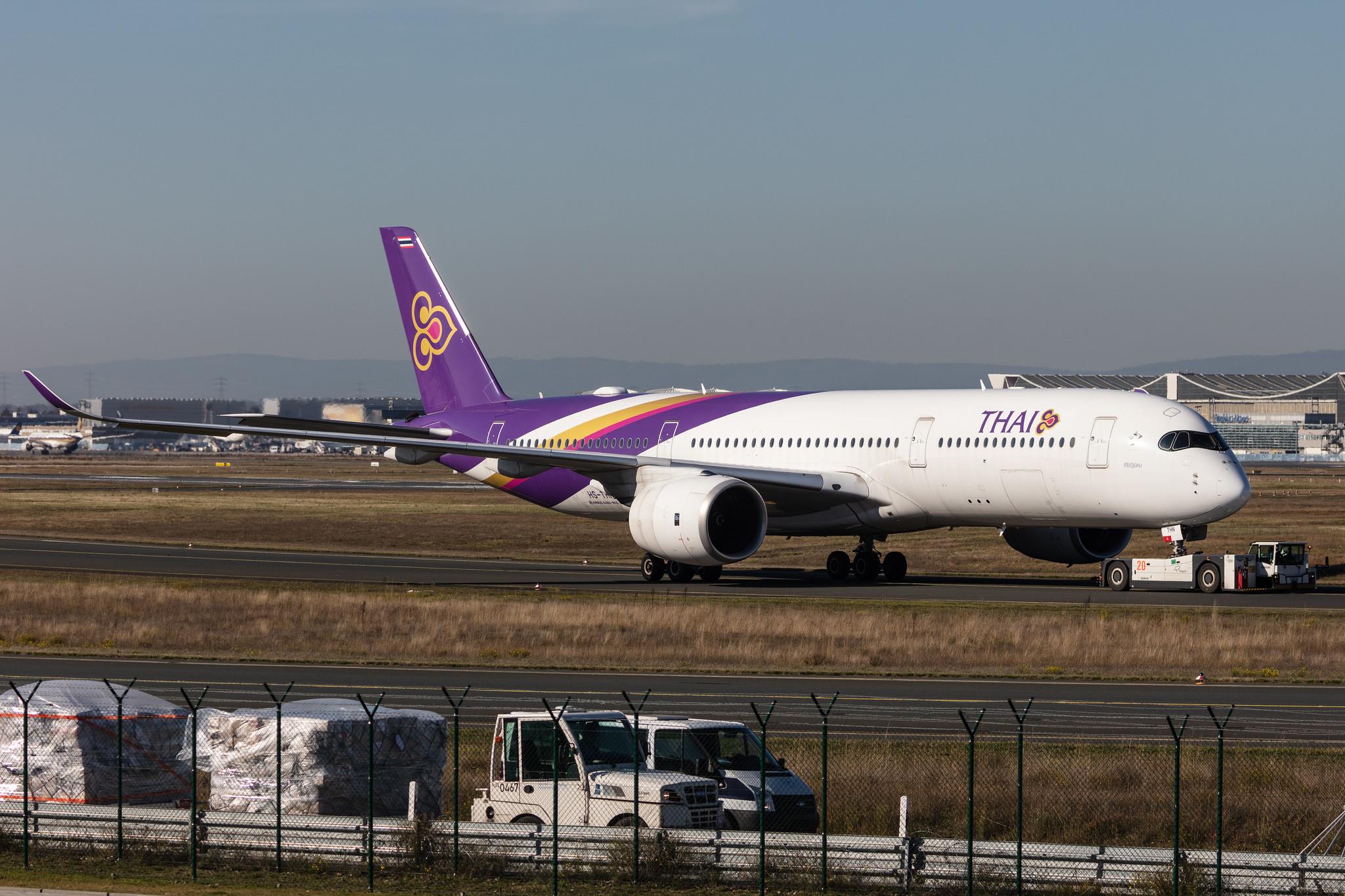 Frankfurt Airport: Thai Airways (TG / THA) |  Airbus A350-941 A359 | HS-THN | MSN 201