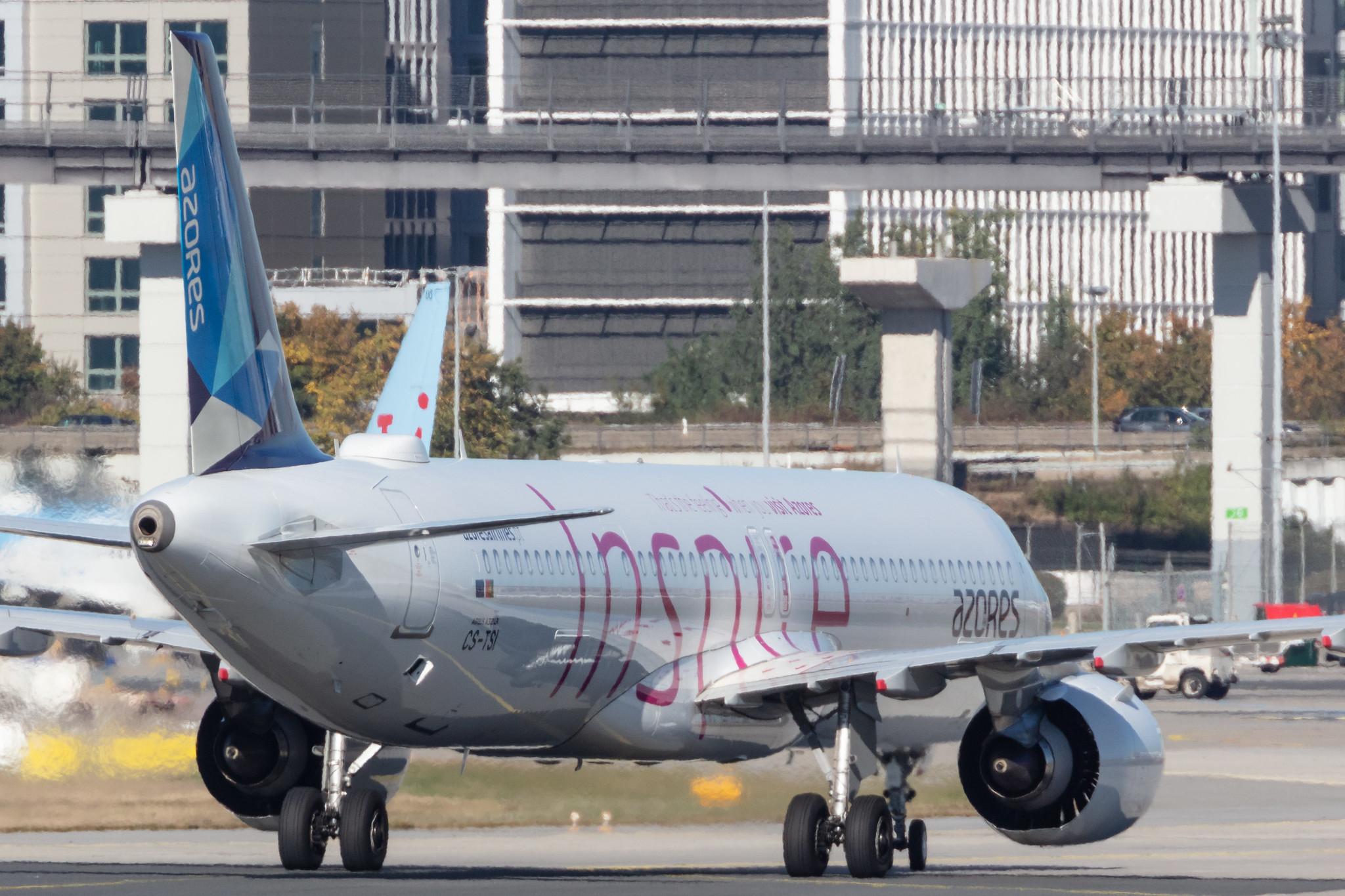Frankfurt Airport: Azores Airlines (S4 / RZO) |  Livery: Inspire Livery |  Airbus A321-253NX A21N | CS-TSI | MSN 10074