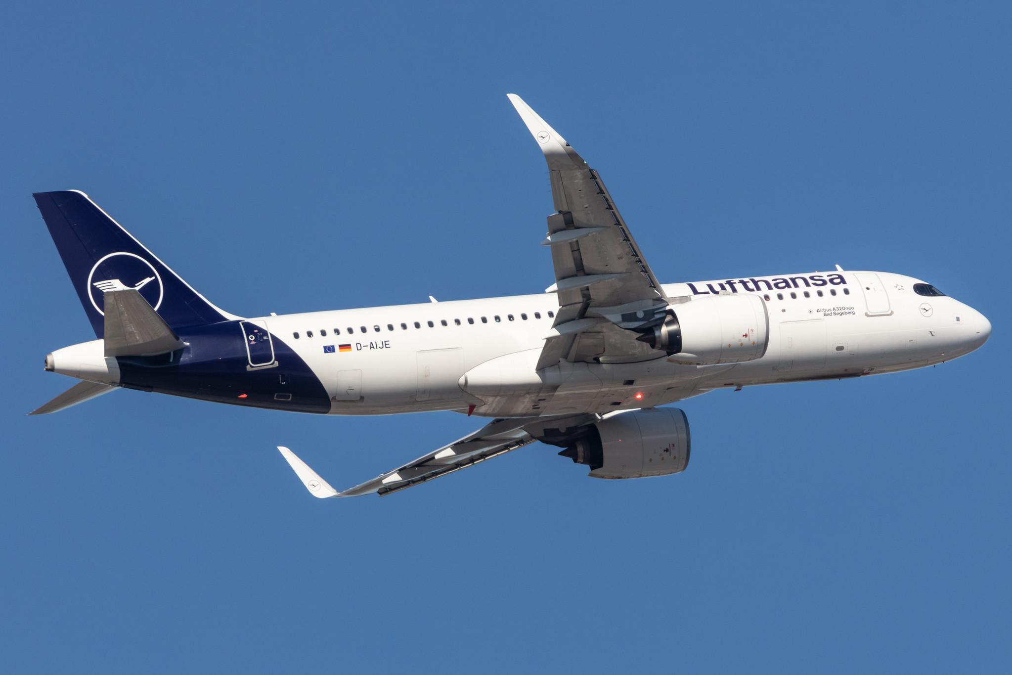 Frankfurt Airport: Lufthansa (LH / DLH) |  Airbus A320-271N A20N | D-AIJE | MSN 10360