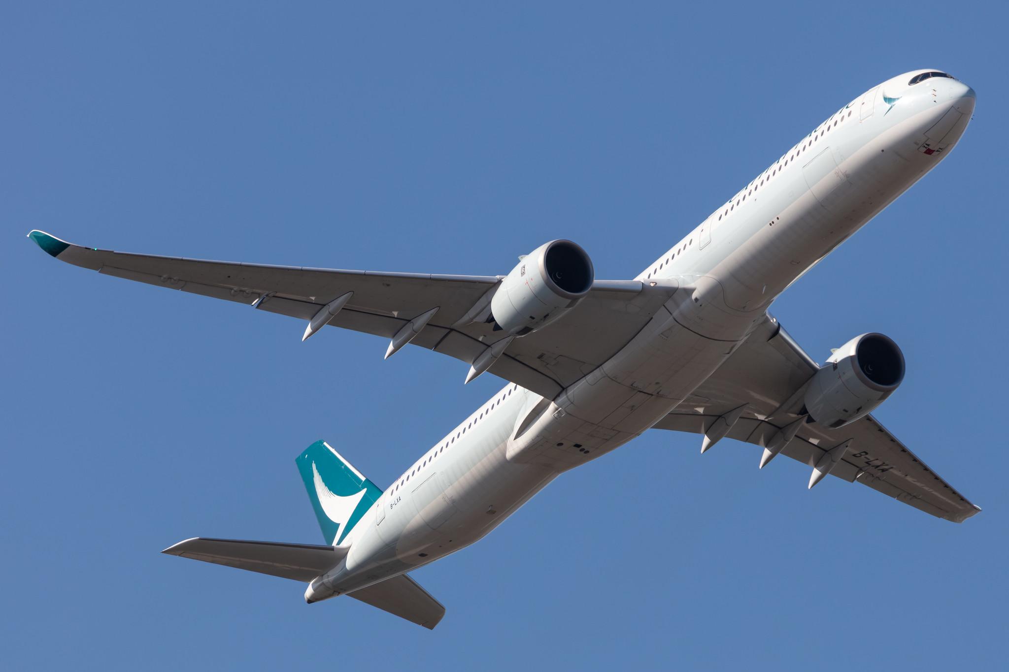 Frankfurt Airport: Cathay Pacific (CX / CPA) |  Airbus A350-1041 A35K | B-LXA | MSN 118