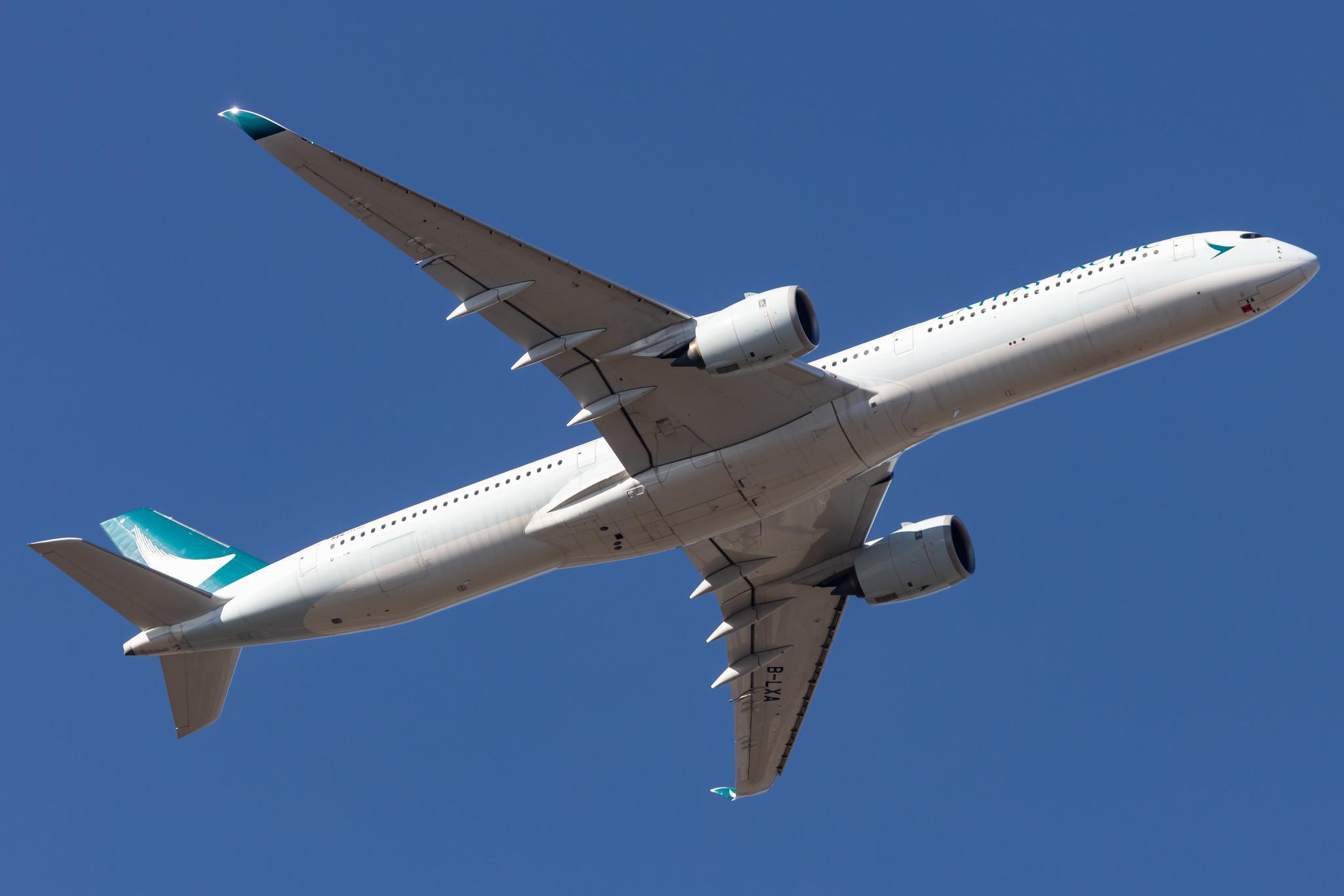 Frankfurt Airport: Cathay Pacific (CX / CPA) |  Airbus A350-1041 A35K | B-LXA | MSN 118