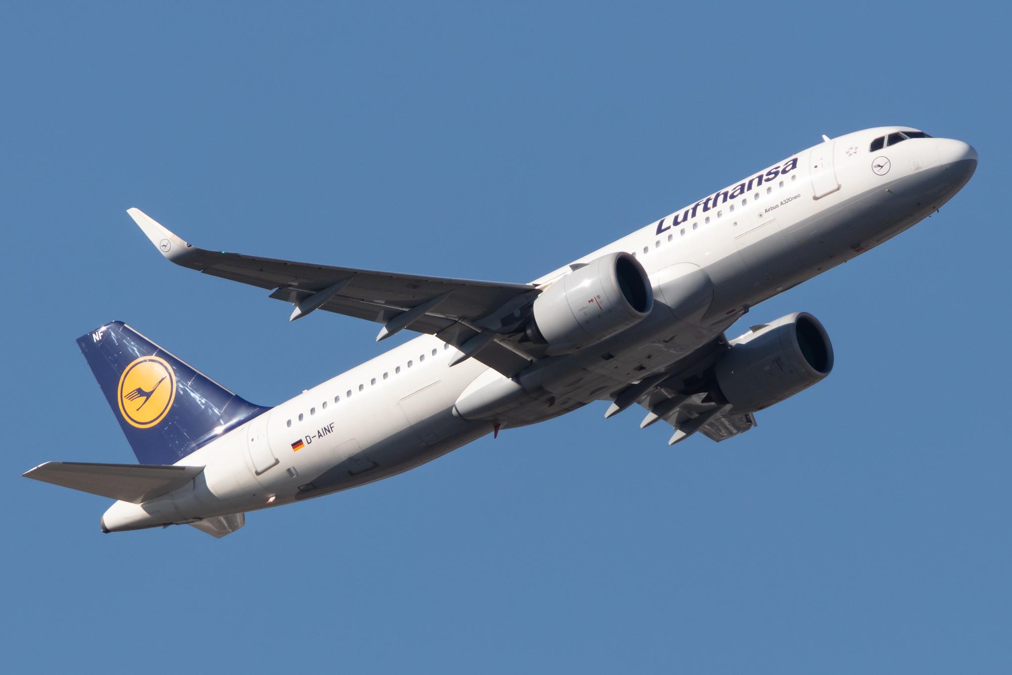 Frankfurt Airport: Lufthansa (LH / DLH) |  Airbus A320-271N A20N | D-AINF | MSN 7577