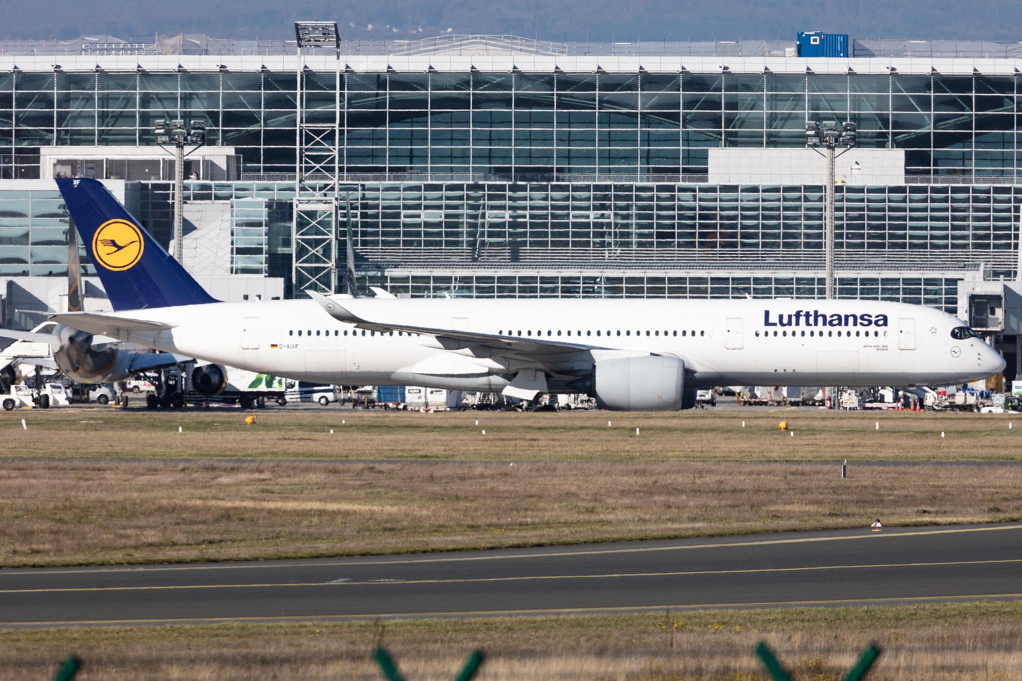 Frankfurt Airport: Lufthansa (LH / DLH) |  Airbus A350-941 A359 | D-AIXF | MSN 146