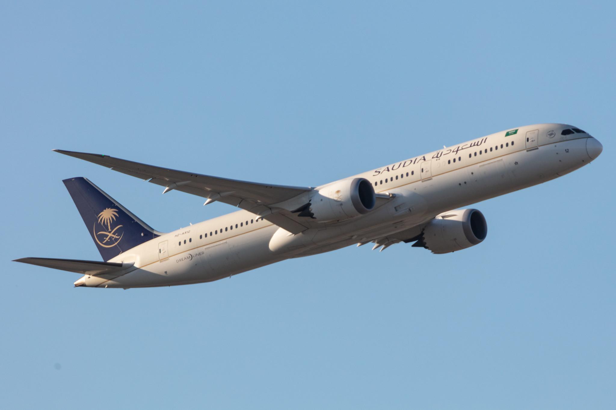 Frankfurt Airport: Saudia (SV / SVA) |  Boeing 787-9 Dreamliner B789 | HZ-AR12 | MSN 40046