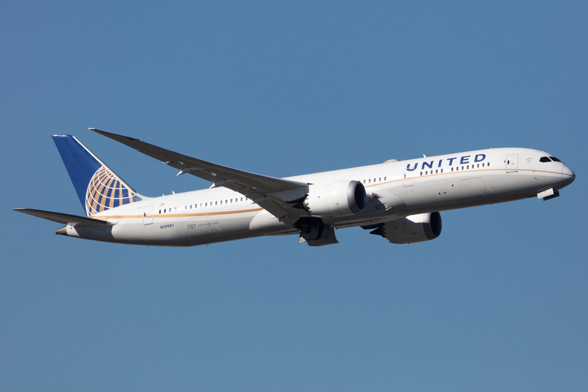 Frankfurt Airport: United Airlines (UA / UAL) |  Boeing 787-9 Dreamliner B789 | N29961 | MSN 37811