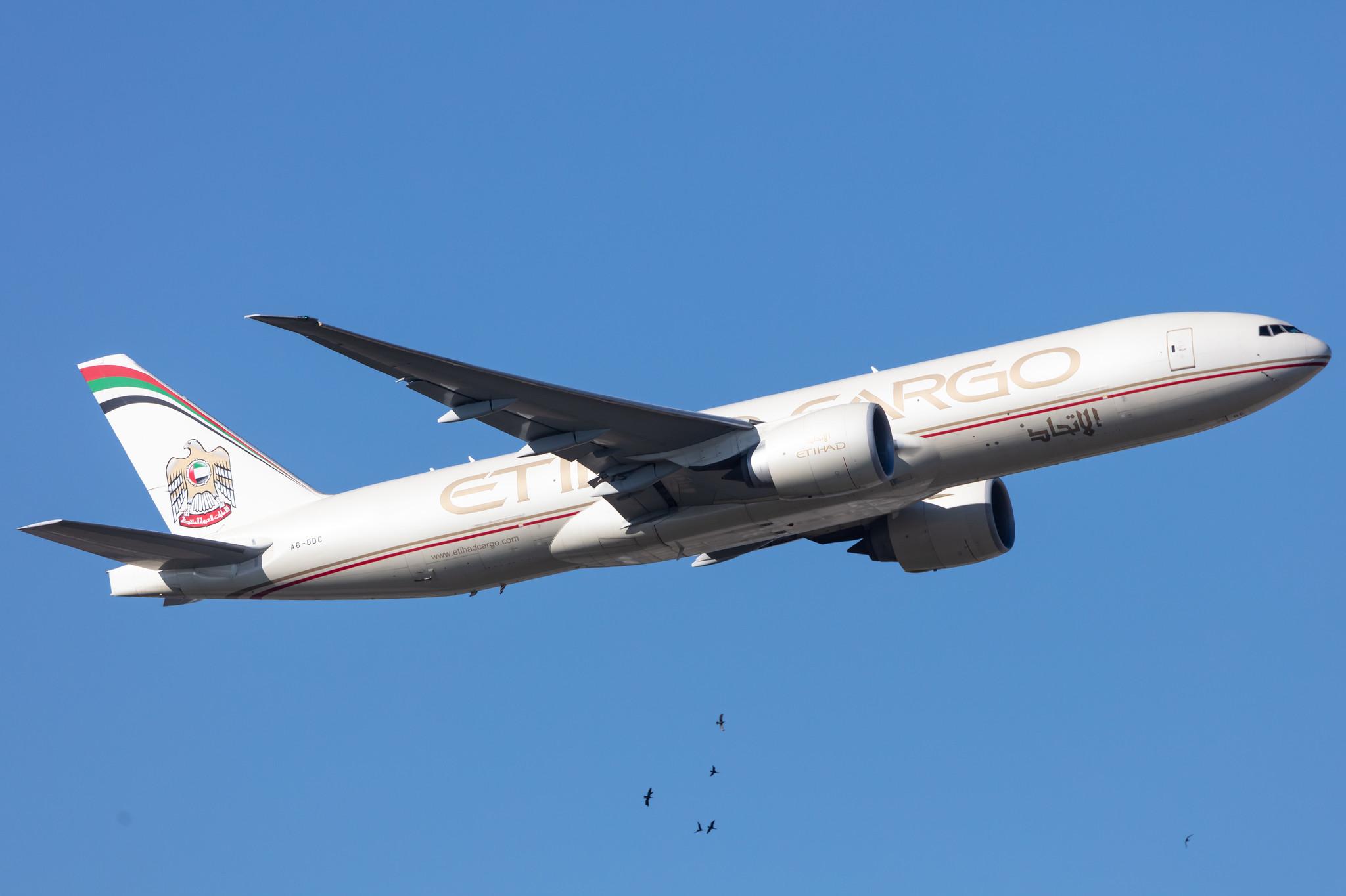 Frankfurt Airport: Etihad Cargo (EY / ETD) | Operator: Etihad Airways |  Boeing 777-FFX B77L | A6-DDC | MSN 39691