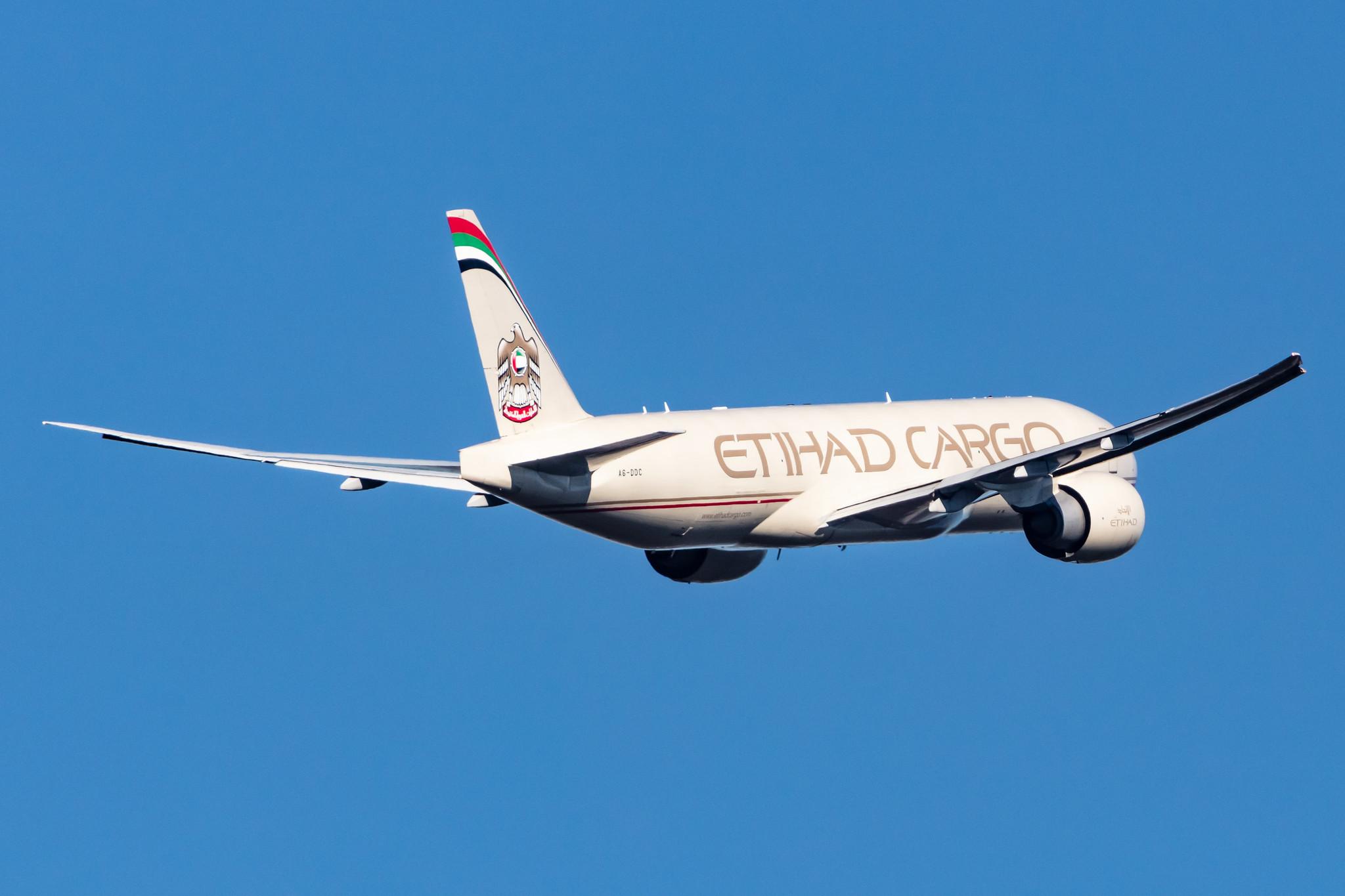 Frankfurt Airport: Etihad Cargo (EY / ETD) | Operator: Etihad Airways |  Boeing 777-FFX B77L | A6-DDC | MSN 39691