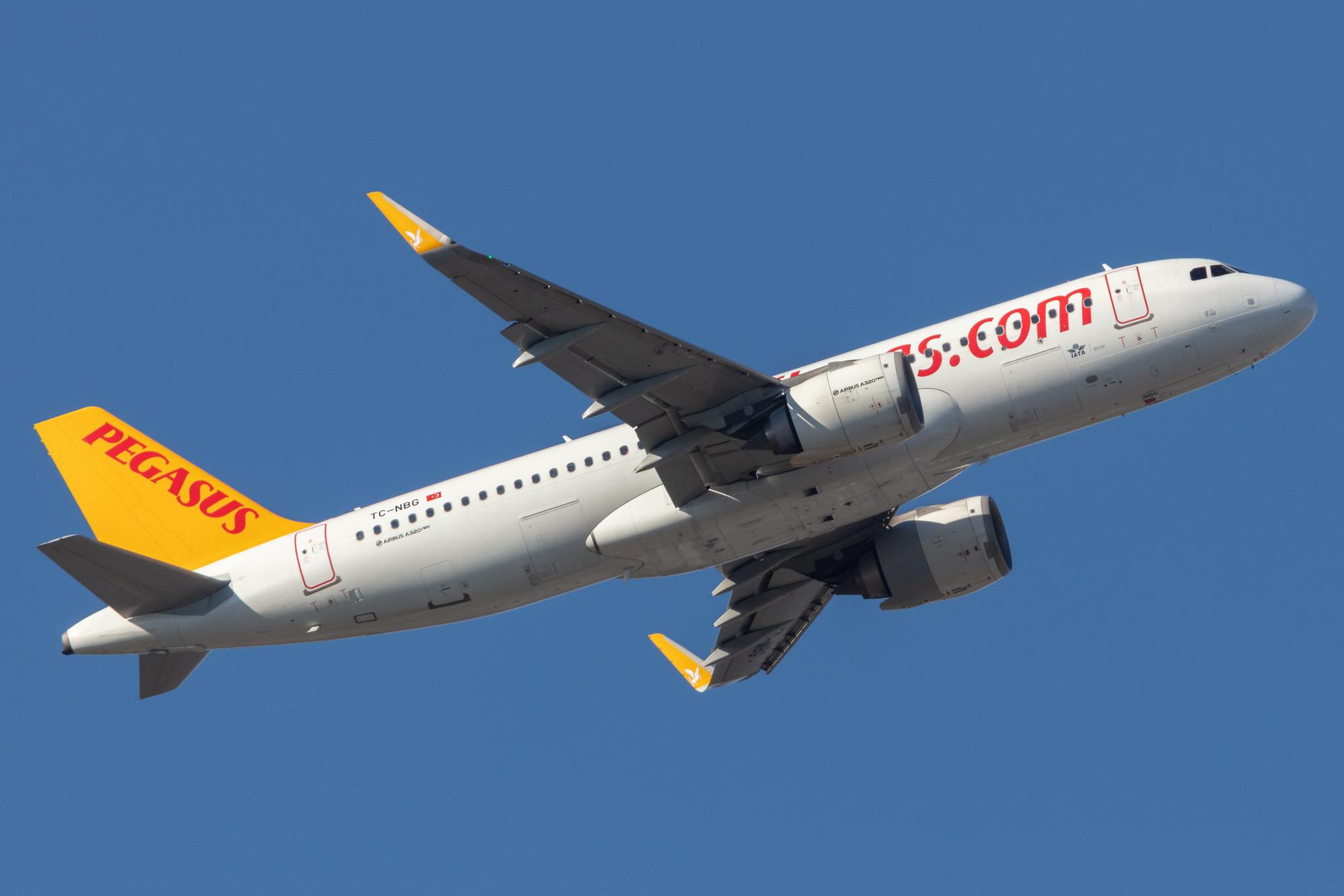 Frankfurt Airport: Pegasus (PC / PGT) | Operator: Pegasus Airlines |  Airbus A320-251N A20N | TC-NBG | MSN 07359