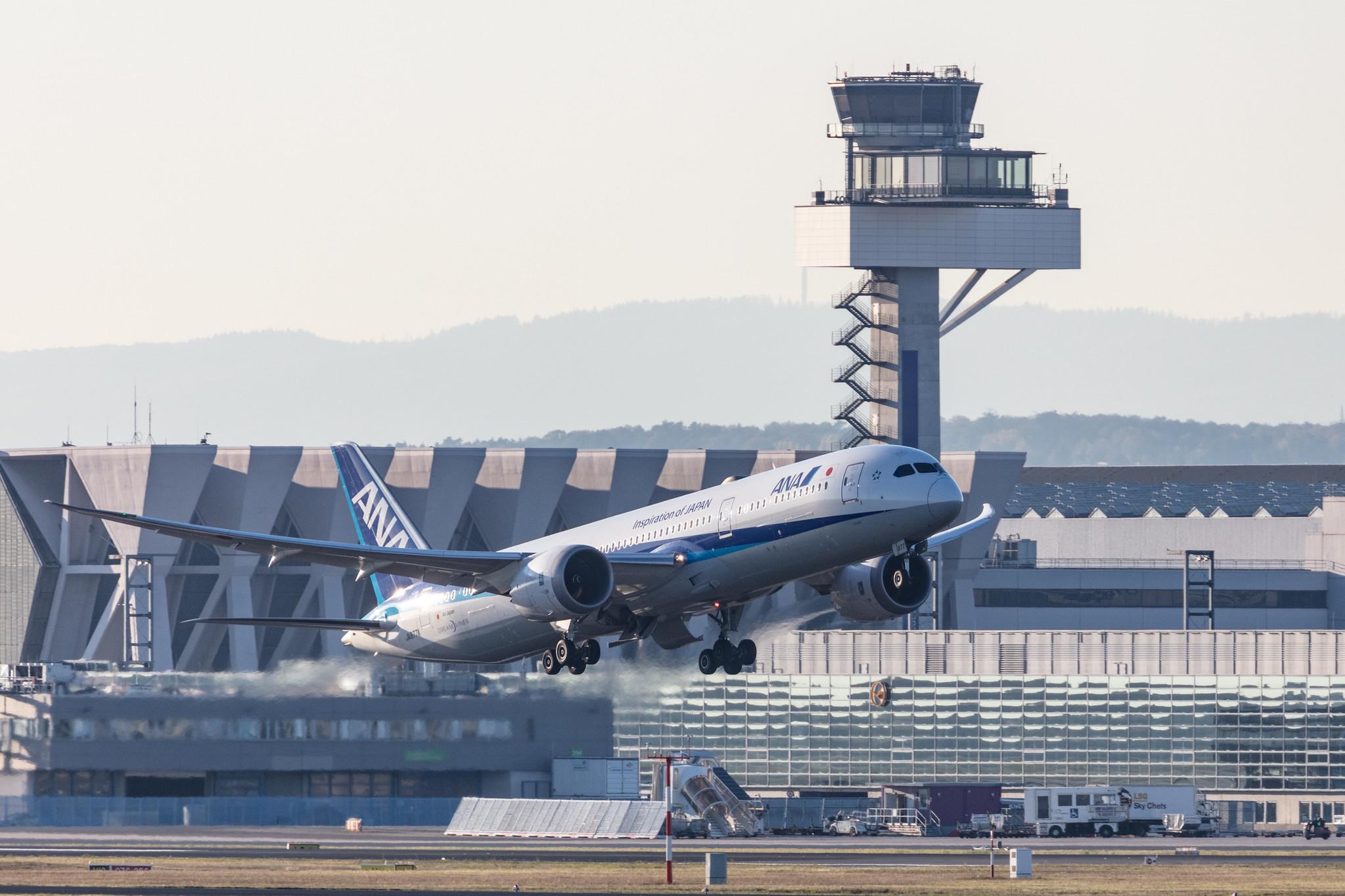 Frankfurt Airport: All Nippon Airways (NH / ANA) | Operator: Air Japan |  Boeing 787-9 Dreamliner B789 | JA877A | MSN 43871