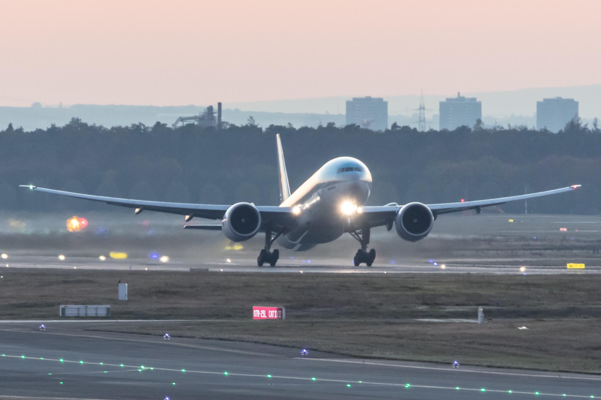 Frankfurt Airport: Korean Air Cargo (KE / KAL) | Operator: Korean Air |  Boeing 777-FB5 B77L | HL8005 | MSN 37642