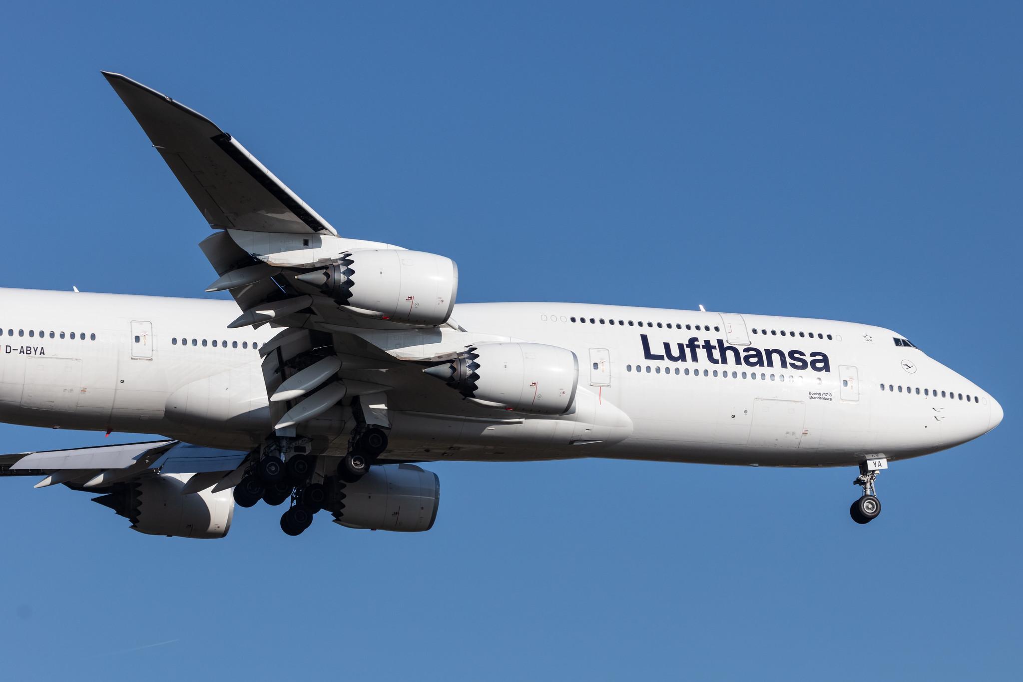 Frankfurt Airport: Lufthansa (LH / DLH) |  Boeing 747-830 B748 | D-ABYA | MSN 37827