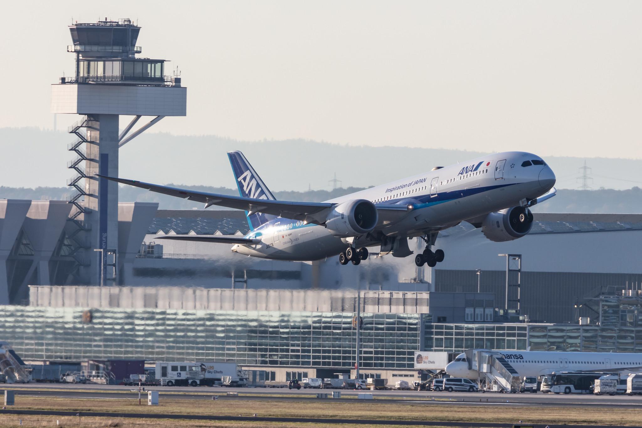 Frankfurt Airport: All Nippon Airways (NH / ANA) | Operator: Air Japan |  Boeing 787-9 Dreamliner B789 | JA877A | MSN 43871