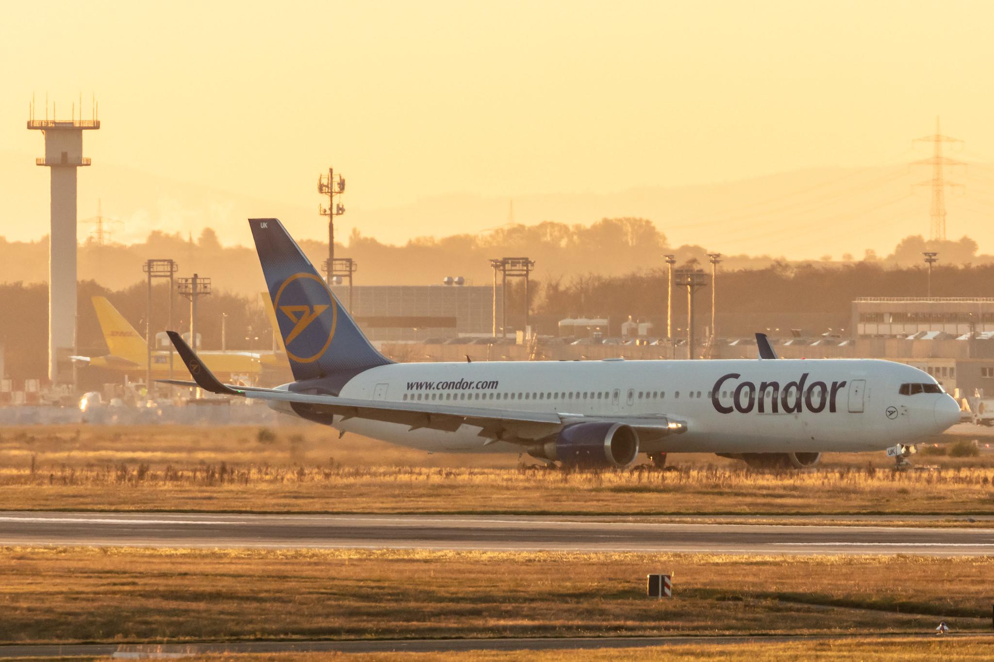 Frankfurt Airport: Condor (DE / CFG) |  Boeing 767-343(ER) B763 | D-ABUK | MSN 30009