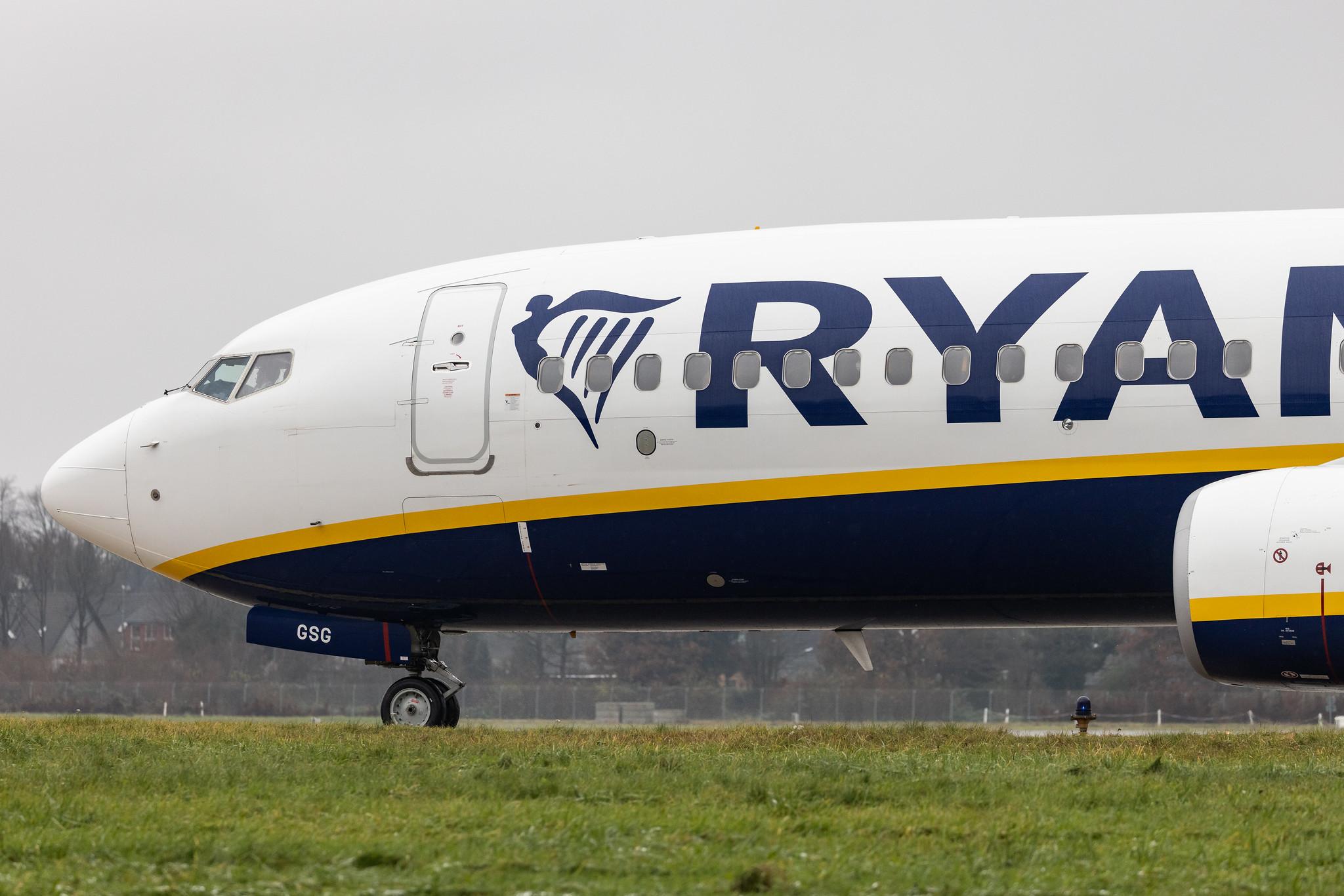 Hamburg Airport: Ryanair (FR / RYR) |  Boeing 737-8AS B738 | EI-GSG | MSN 44849
