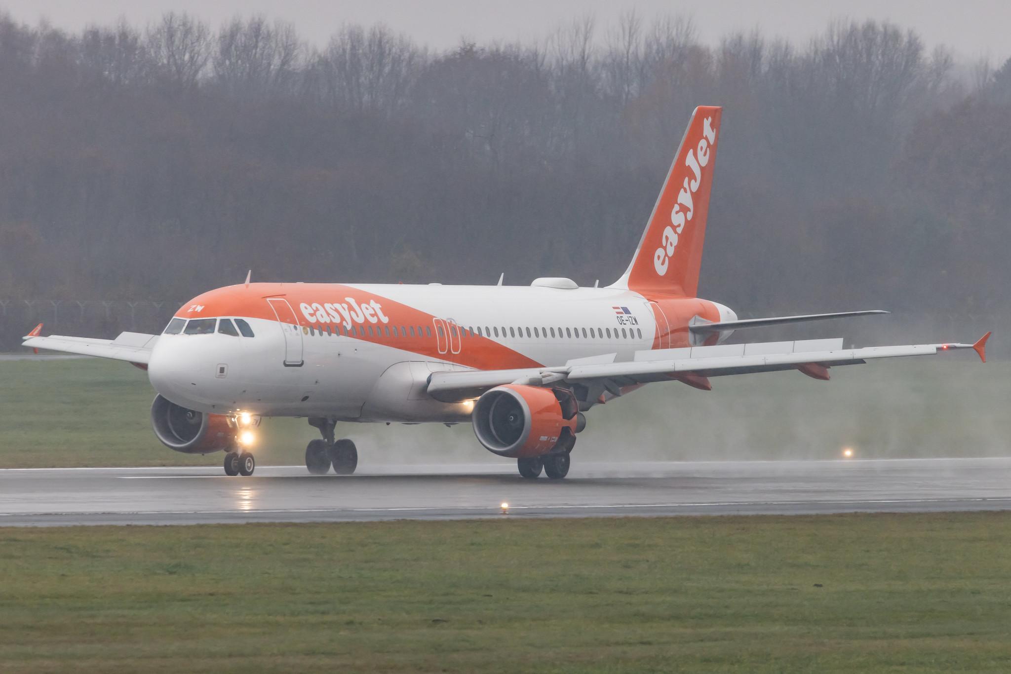 Hamburg Airport: easyJet (U2 / EZY) | Operator: easyJet Europe |  Airbus A320-214 A320 | OE-IZW | MSN 3055
