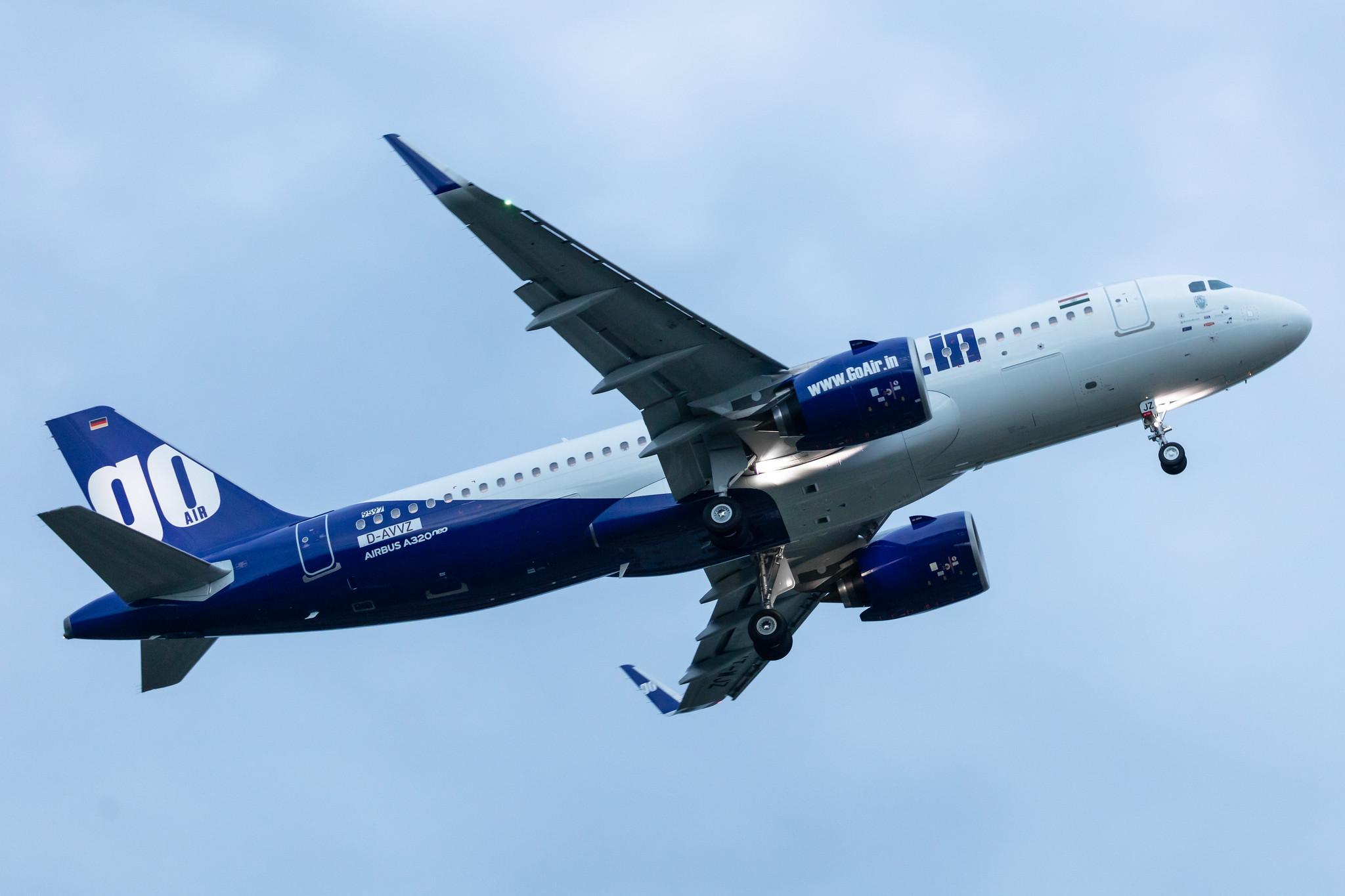Hamburg Airport: Go First  (G8 / GOW) |  Airbus A320-271N A20N | D-AVVZ | MSN 9597