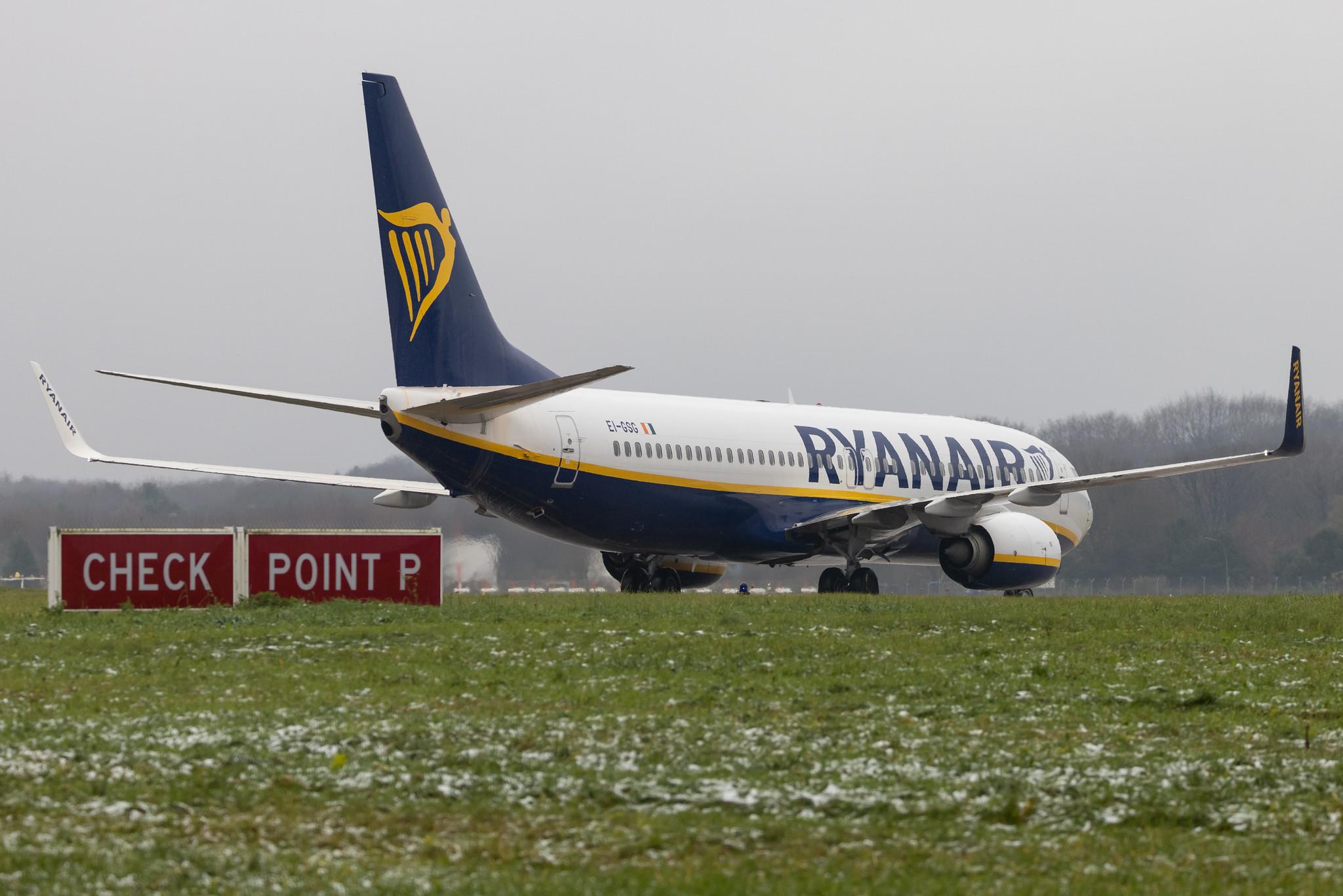 Hamburg Airport: Ryanair (FR / RYR) |  Boeing 737-8AS B738 | EI-GSG | MSN 44849