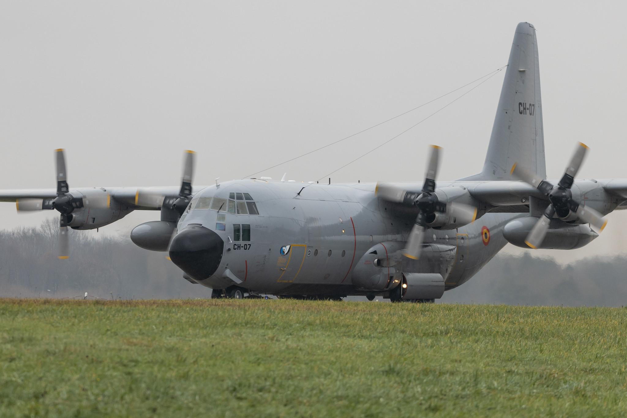 Hamburg Airport: Belgian Air Force | Lockheed C130H Hercules C130 | CH-07 | MSN 4476
