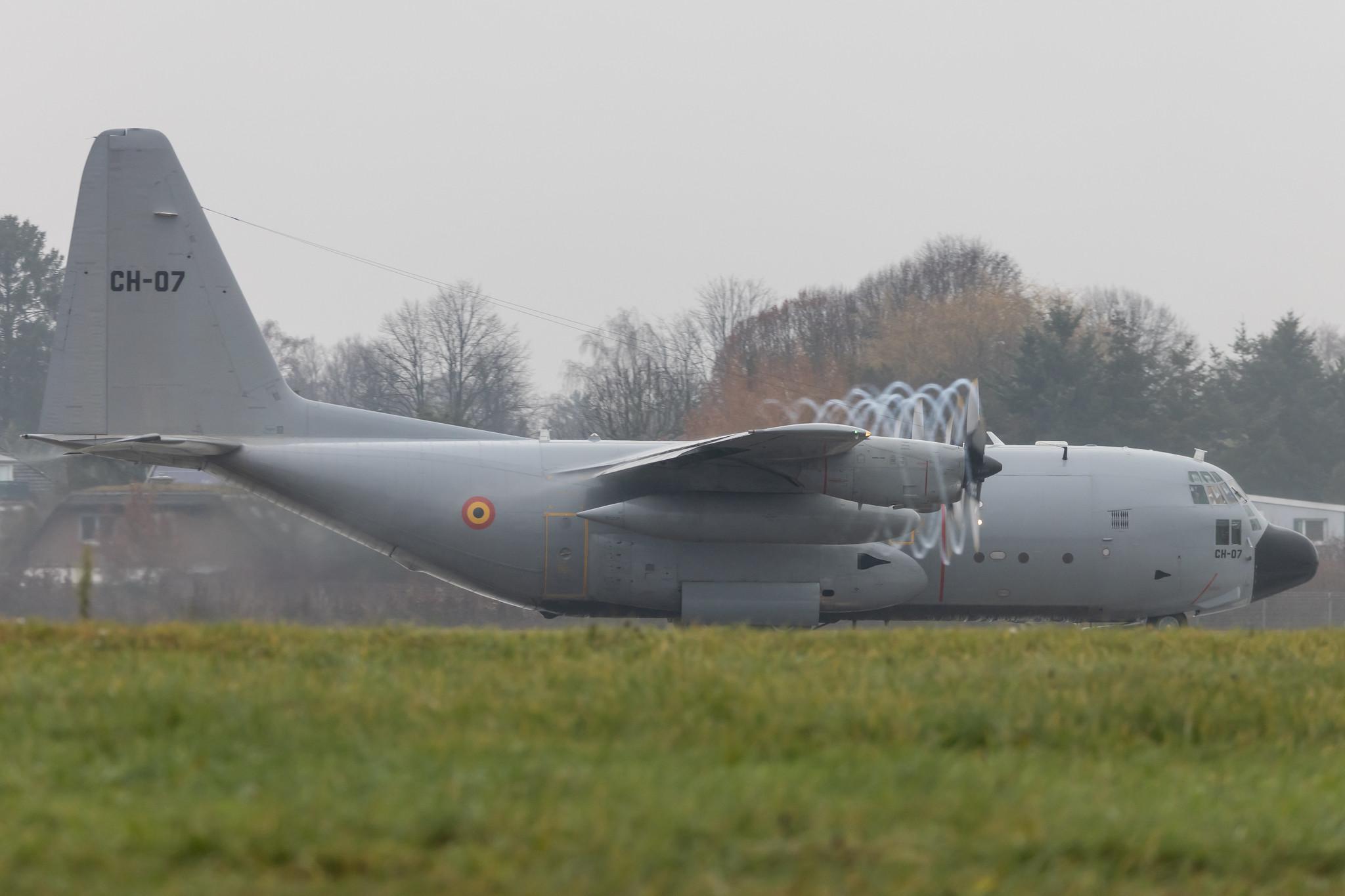 Hamburg Airport: Belgian Air Force | Lockheed C130H Hercules C130 | CH-07 | MSN 4476