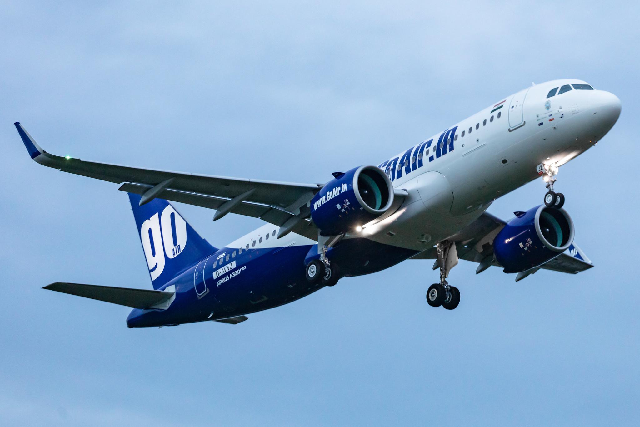 Hamburg Airport: Go First  (G8 / GOW) |  Airbus A320-271N A20N | D-AVVZ | MSN 9597