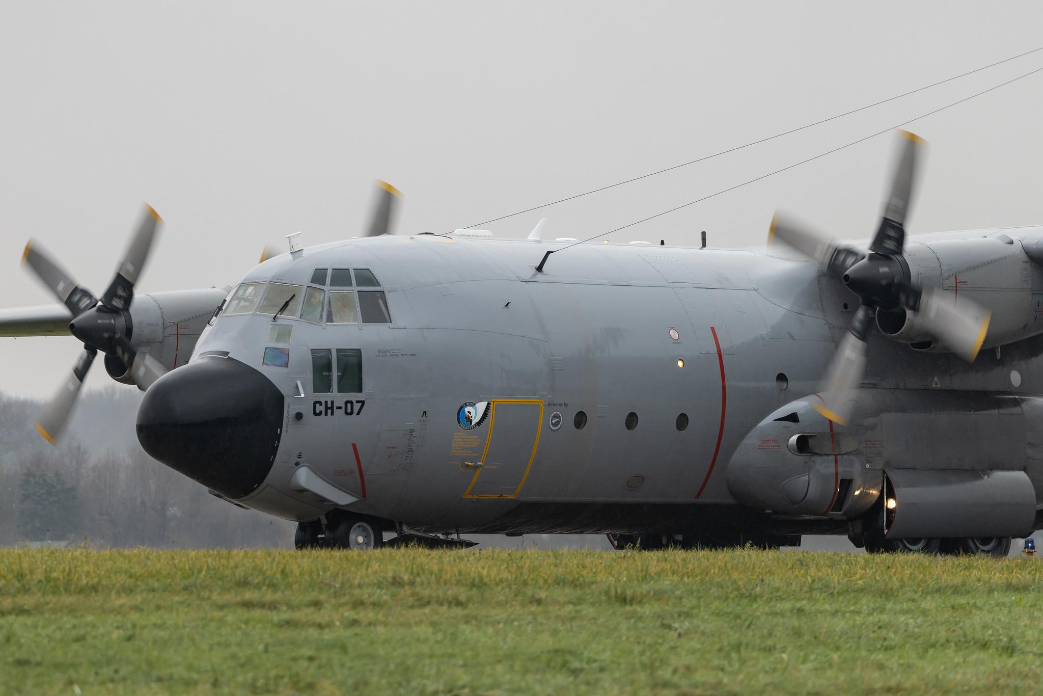 Hamburg Airport: Belgian Air Force | Lockheed C130H Hercules C130 | CH-07 | MSN 4476