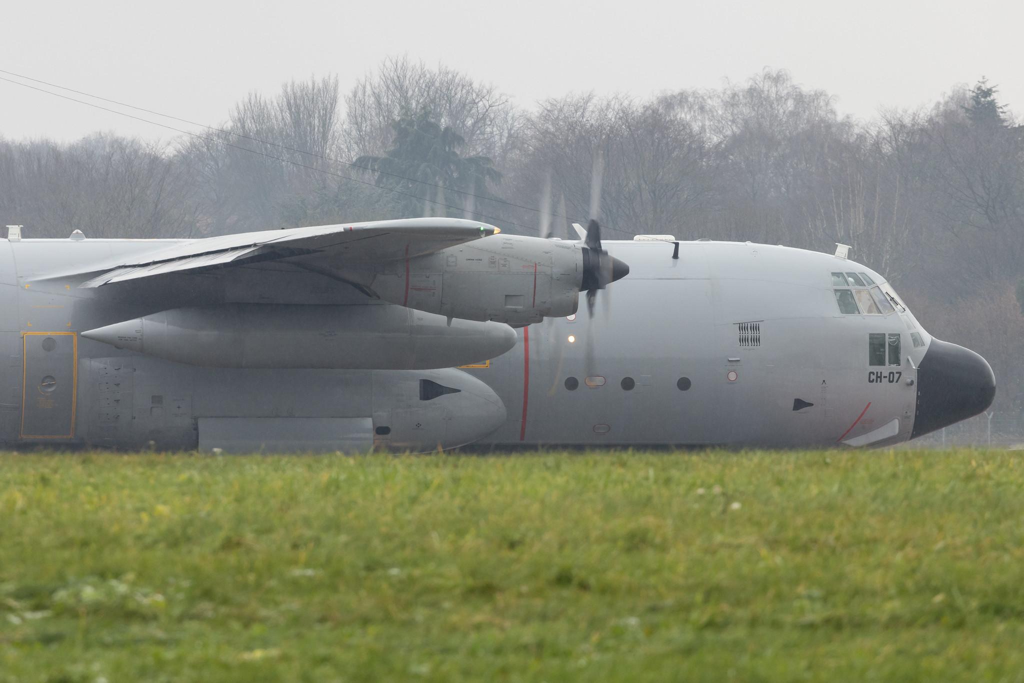 Hamburg Airport: Belgian Air Force | Lockheed C130H Hercules C130 | CH-07 | MSN 4476