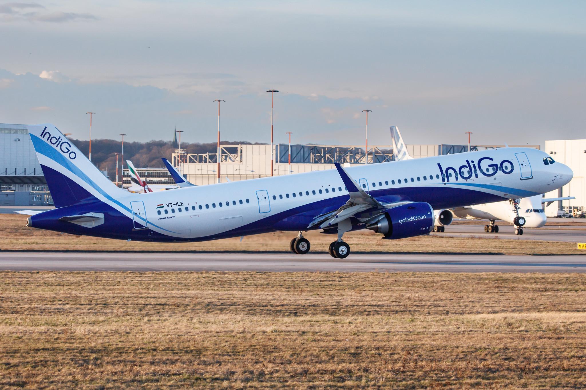 Hamburg Finkenwerder: IndiGo (6E / IGO) |  Airbus A321-252NX A21N | VT-ILE | MSN 10585
