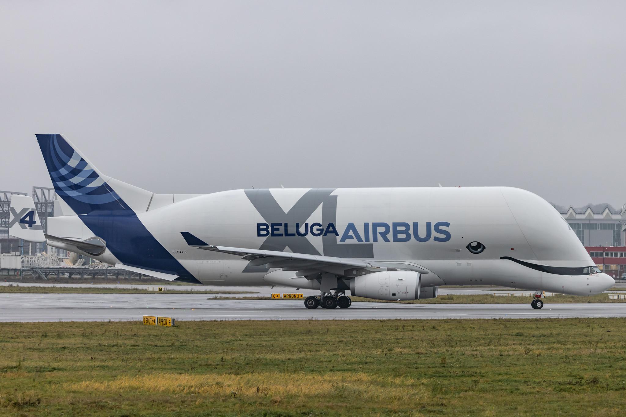 Hamburg Finkenwerder: Airbus Transport International (4Y / BGA) |  Airbus A330-743L Beluga XL A337 | F-GXLJ | MSN 1985