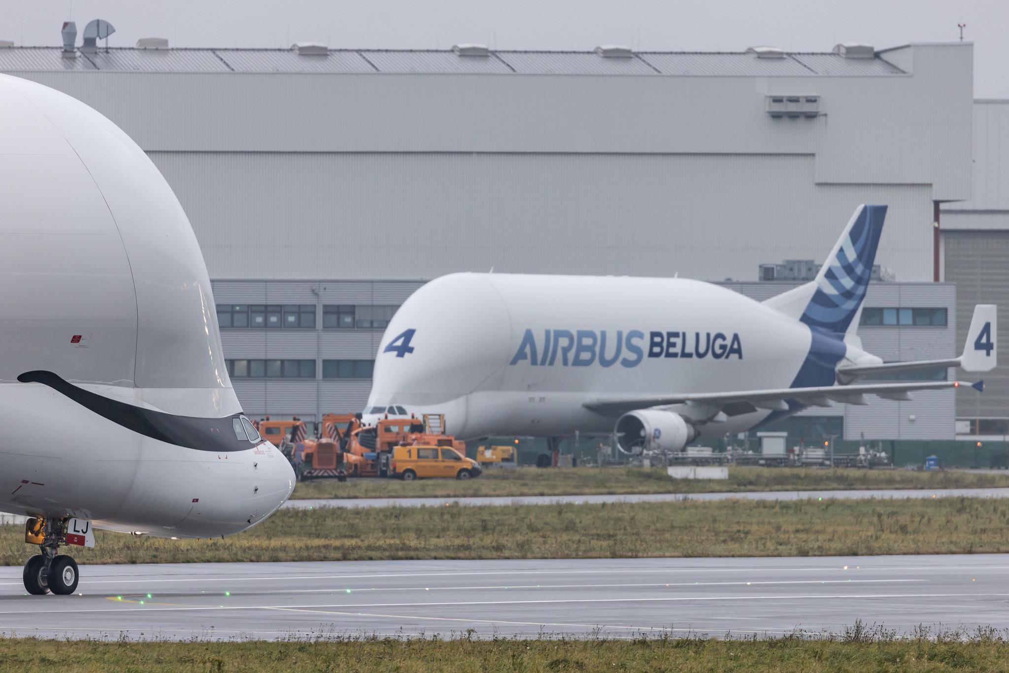 Hamburg Finkenwerder: Airbus Transport International (4Y / BGA) |  Airbus A330-743L Beluga XL A337 | F-GXLJ | MSN 1985