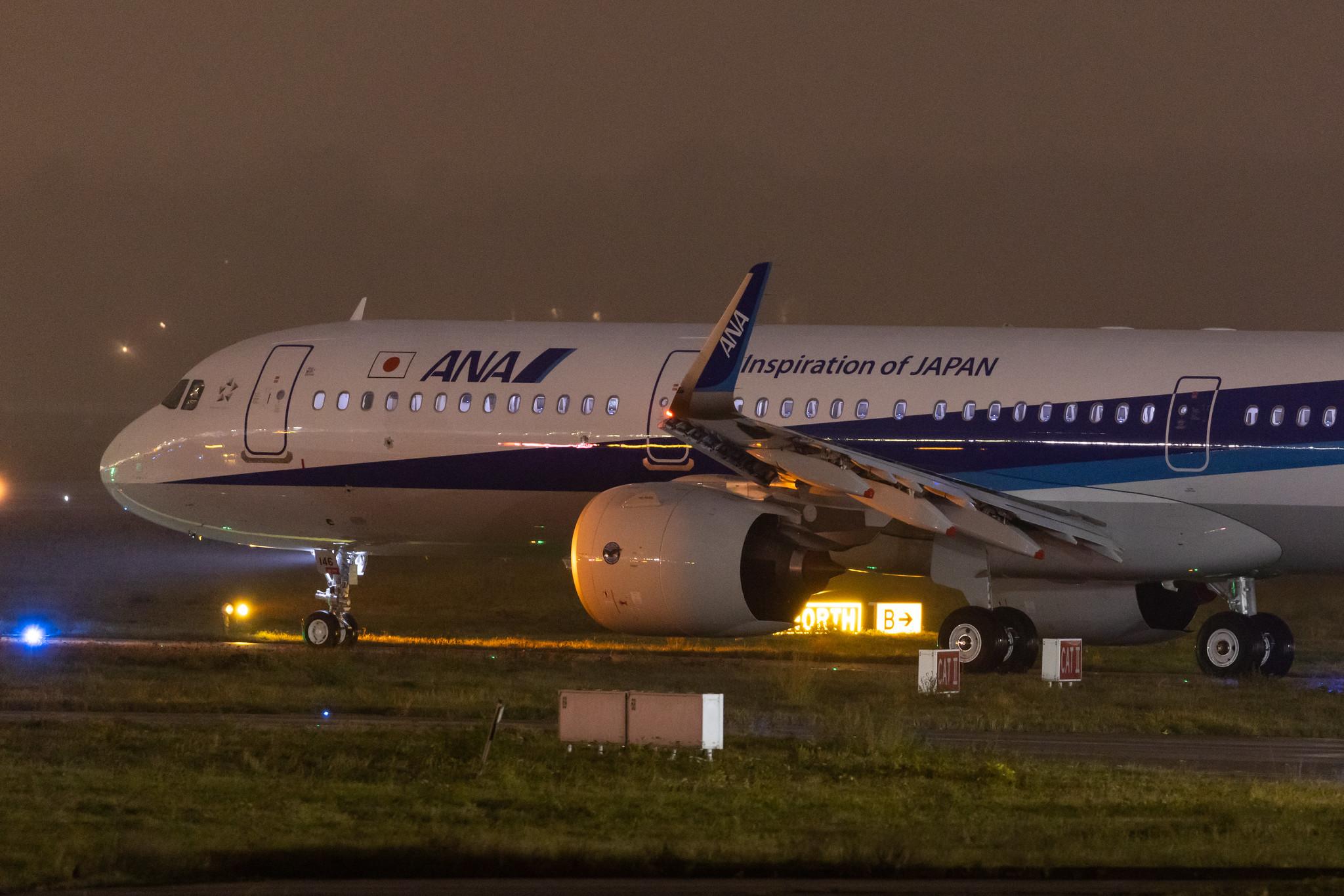 Hamburg Finkenwerder: All Nippon Airways (NH / ANA) |  Airbus A321-272N A21N | D-AVYJ (JA146A) | MSN 10906
