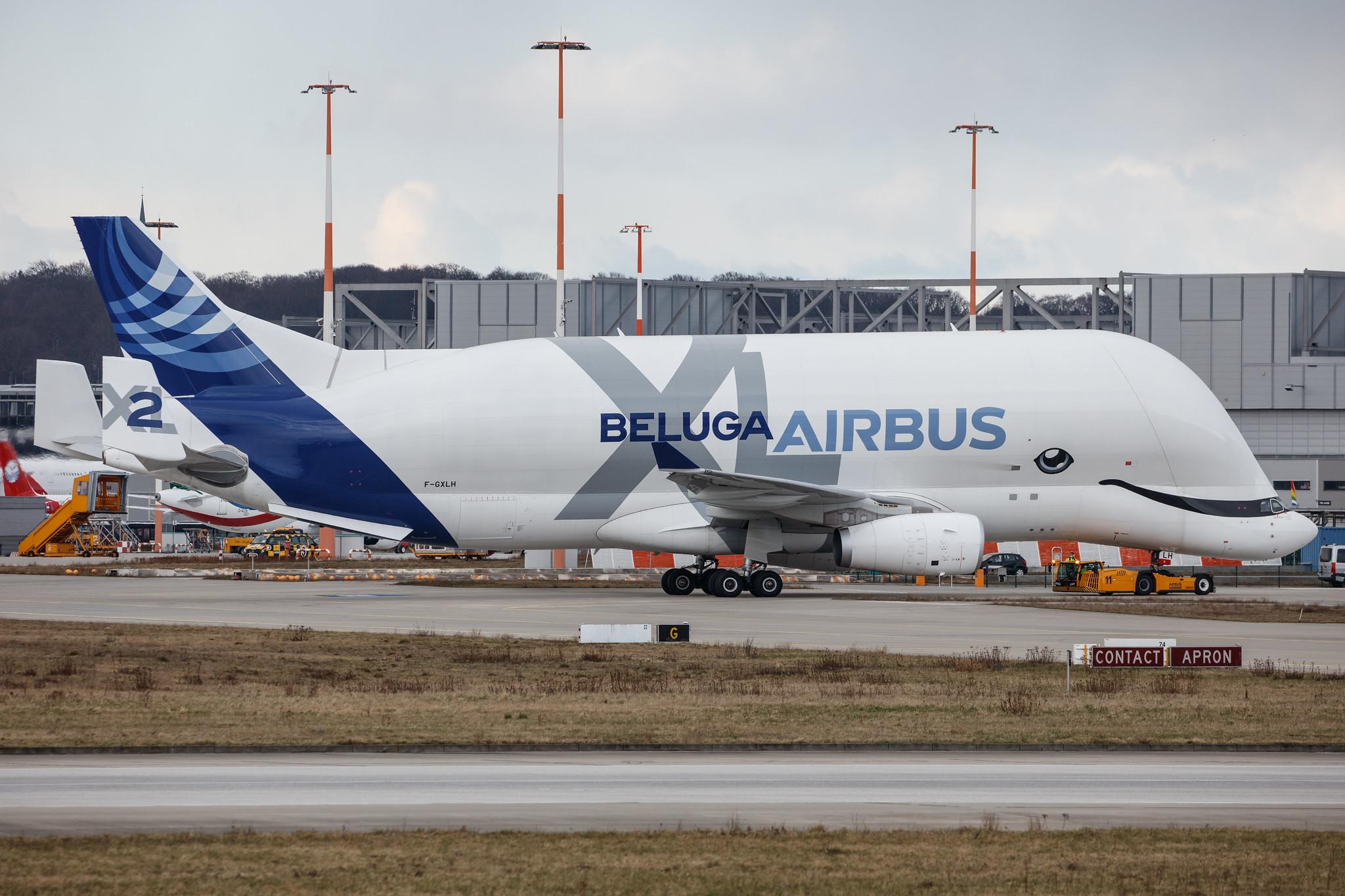 Hamburg Finkenwerder: Airbus Transport International (4Y / BGA) |  Airbus A330-743L Beluga XL A337 | F-GXLH | MSN 1853
