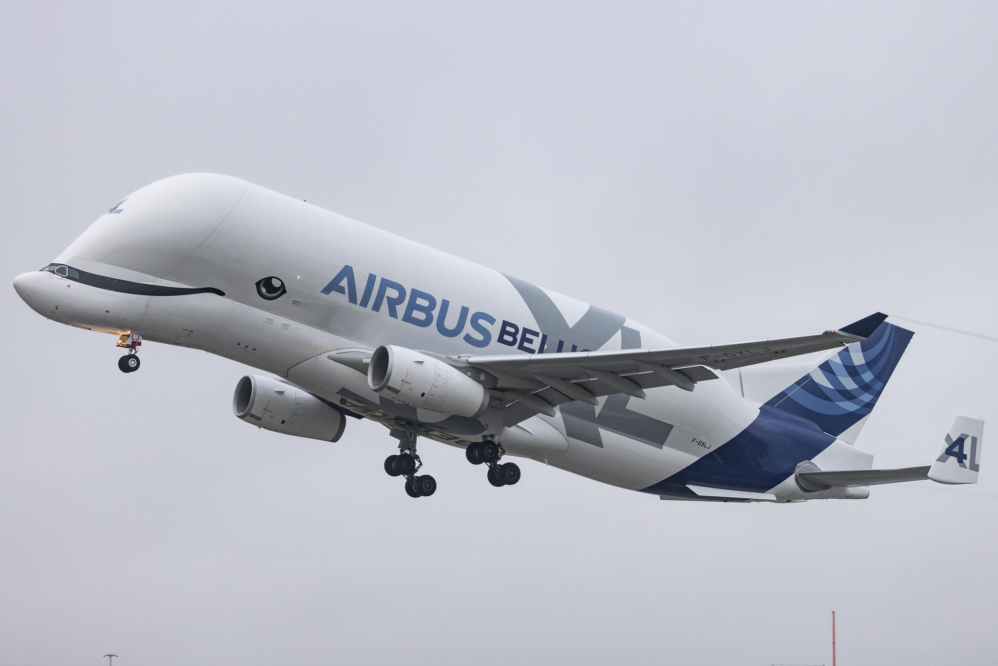 Hamburg Finkenwerder: Airbus Transport International (4Y / BGA) |  Airbus A330-743L Beluga XL A337 | F-GXLJ | MSN 1985