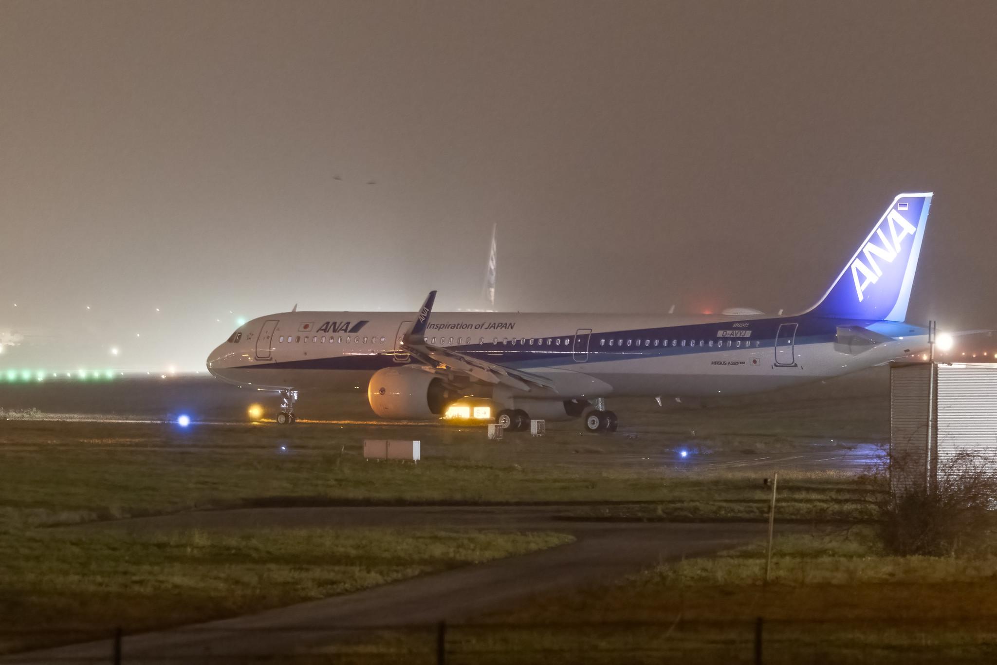 Hamburg Finkenwerder: All Nippon Airways (NH / ANA) |  Airbus A321-272N A21N | D-AVYJ (JA146A) | MSN 10906