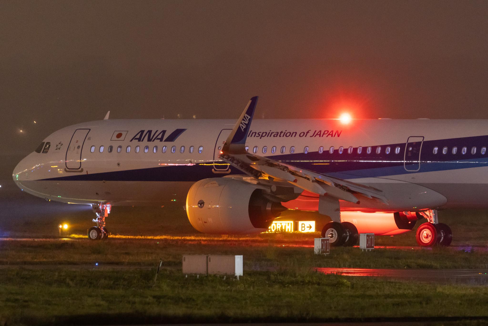 Hamburg Finkenwerder: All Nippon Airways (NH / ANA) |  Airbus A321-272N A21N | D-AVYJ (JA146A) | MSN 10906