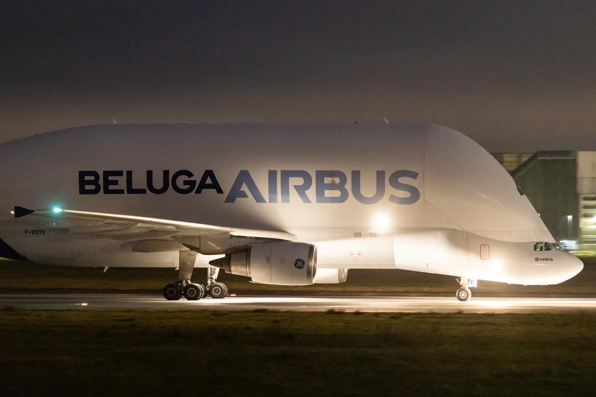 Hamburg Finkenwerder: Airbus Transport International (4Y / BGA) |  Airbus A300-608ST Beluga A3ST | F-GSTD | MSN 776