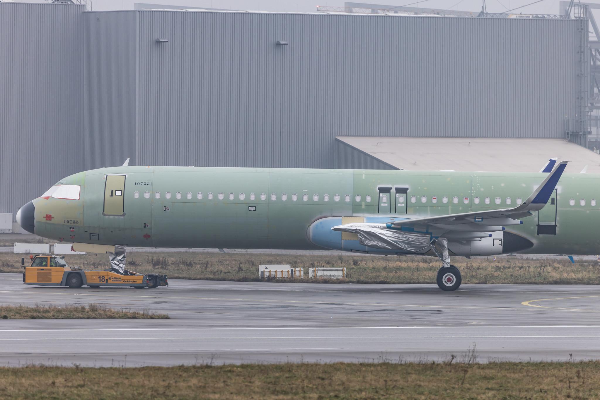 Hamburg Finkenwerder: IndiGo (6E / IGO) | Airbus A321-251NX A21N | D-A??? | MSN 10733