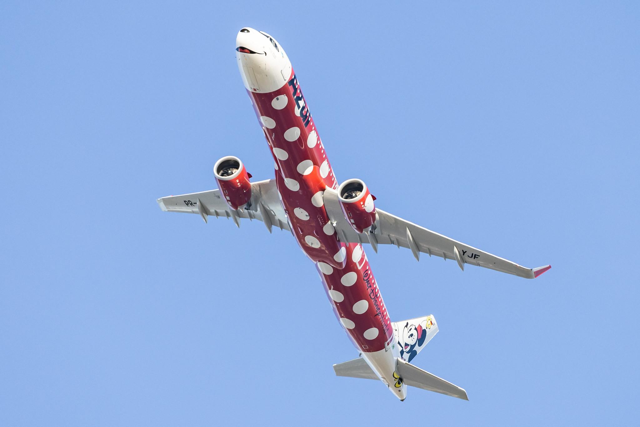 Hamburg Finkenwerder: Azul Linhas Aéreas Brasileiras  (AD / AZU) | Livery: Minnie Mouse - Walt Disney World | Airbus A321-251NX A21N | D-AVWX (PR-YJF) | MSN 10793