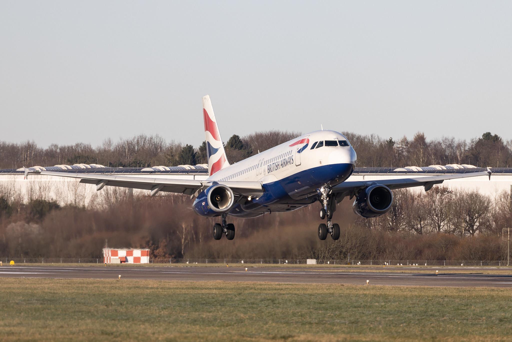 Hamburg Airport: British Airways (BA / BAW) |  Airbus A320-232 A320 | G-EUUL | MSN 1708