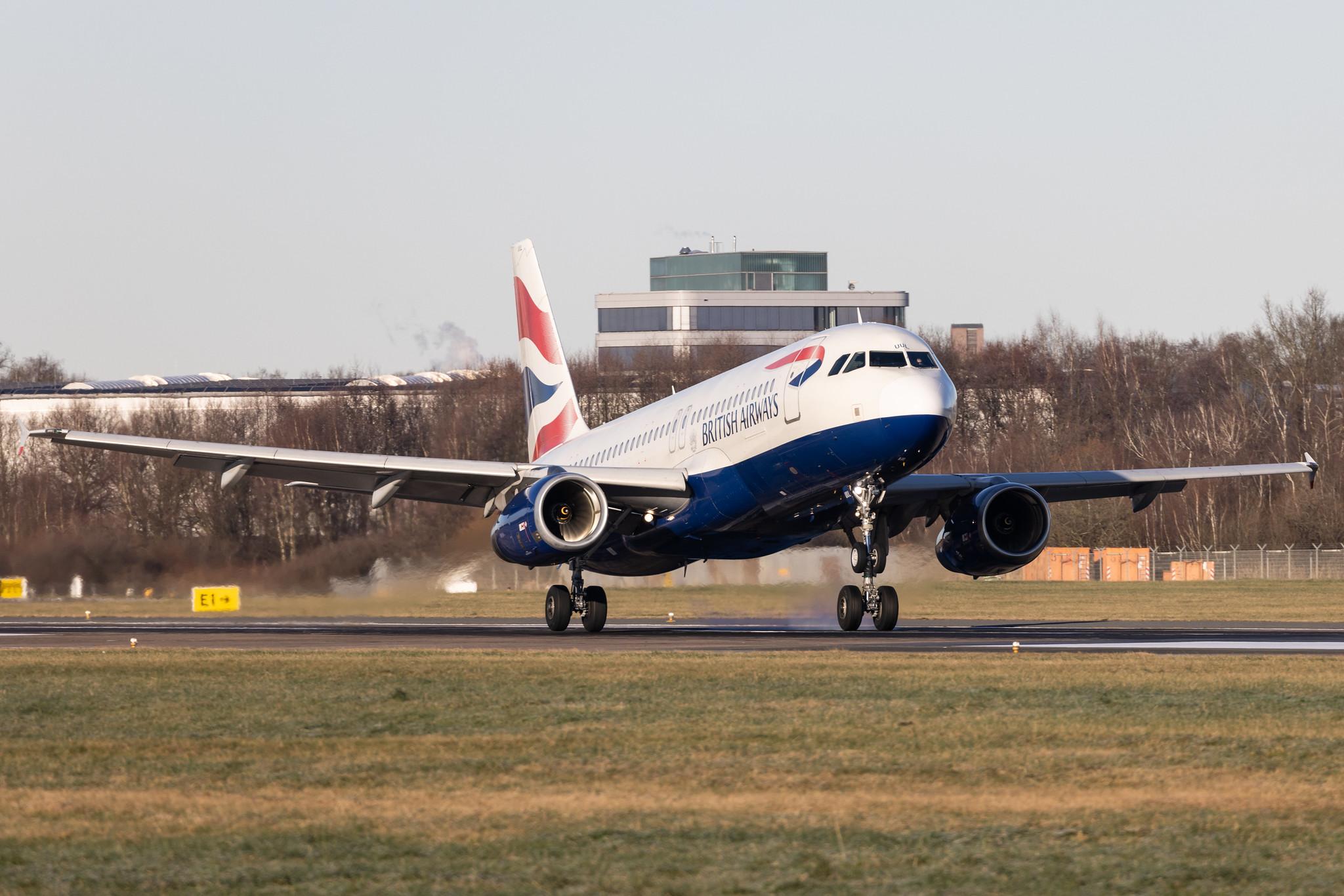 Hamburg Airport: British Airways (BA / BAW) |  Airbus A320-232 A320 | G-EUUL | MSN 1708