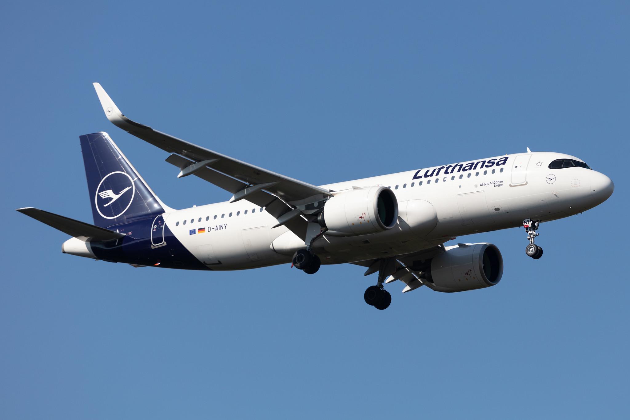 Frankfurt Airport: Lufthansa (LH / DLH) |  Airbus A320-271N A20N | D-AINY | MSN 9453