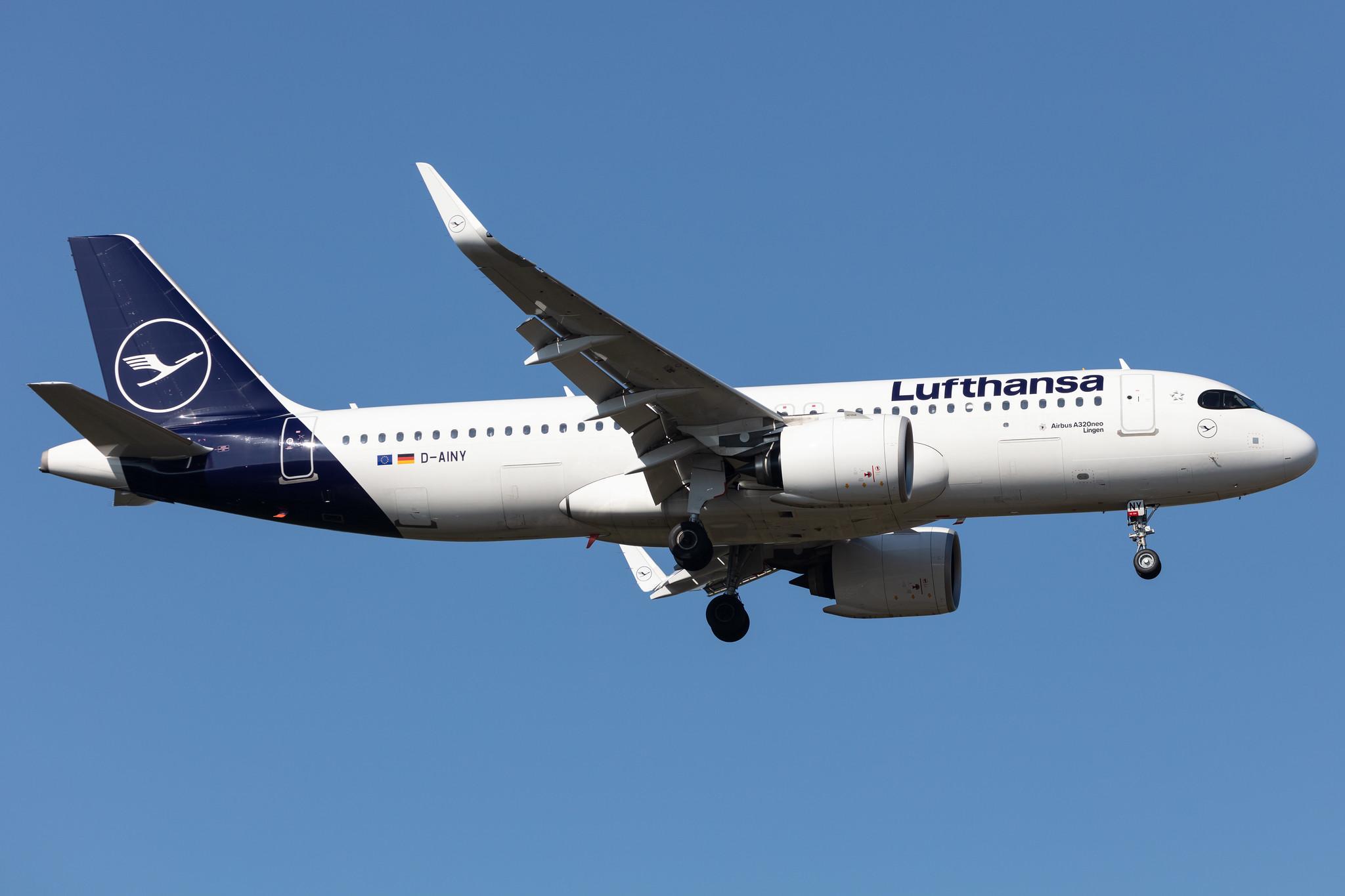 Frankfurt Airport: Lufthansa (LH / DLH) |  Airbus A320-271N A20N | D-AINY | MSN 9453