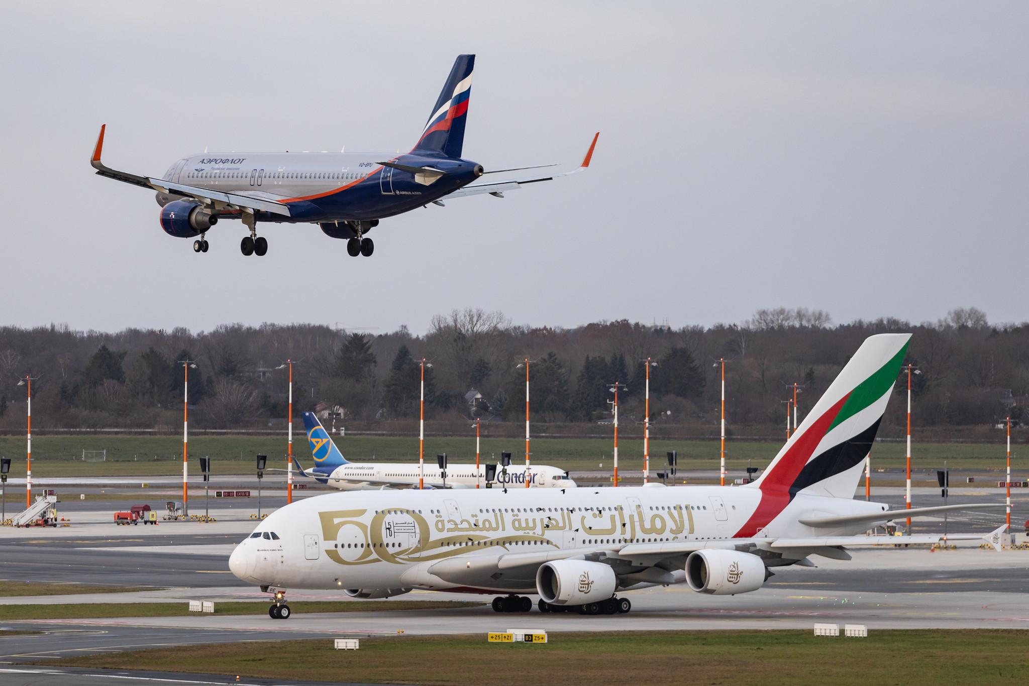 Hamburg Airport: Aeroflot (SU / AFL) |  Airbus A320-214 A320 | VQ-BPU | MSN 5921